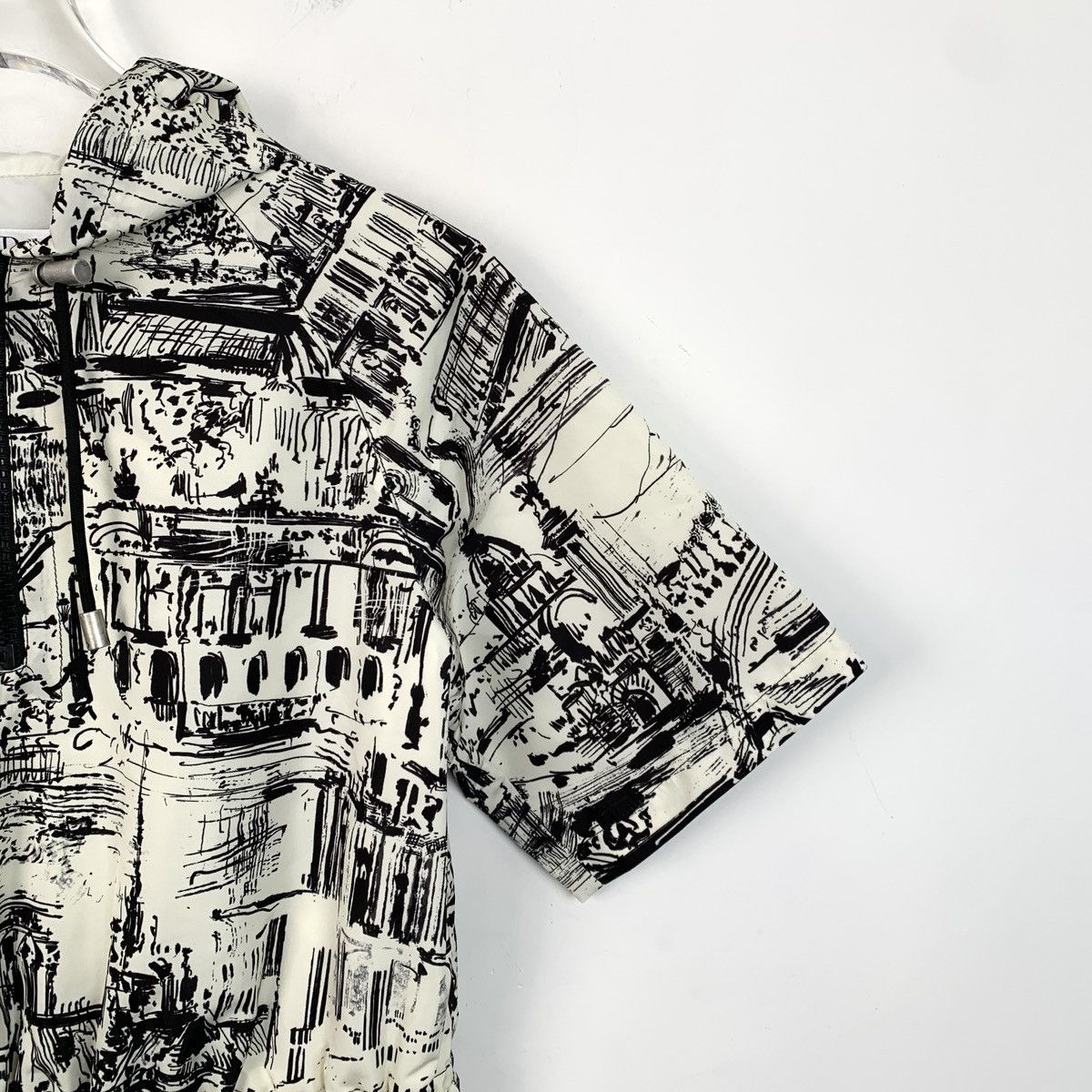 Dior Christian Dior Half-zip Short Sleeve Dress K26WX Size XXS / US 00 / IT 34 - 3 Thumbnail