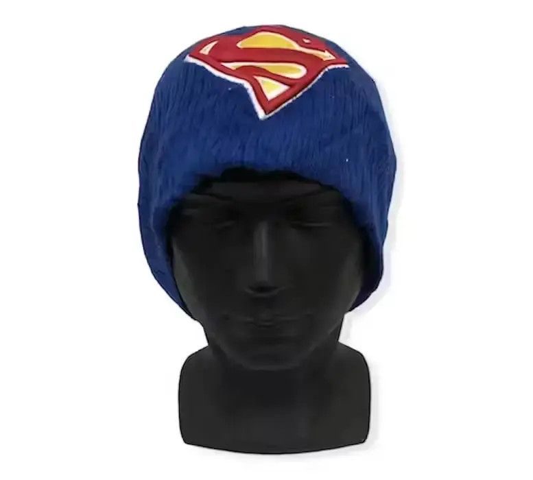 Vintage Superman Big Logo Beanie Hat