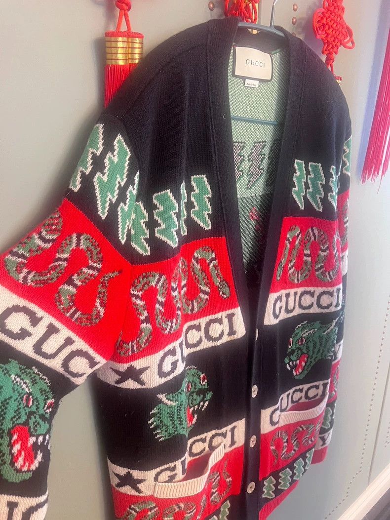 Gucci GucciMen's cardigan jacket 2503-Nextarrow Size US M / EU 48-50 / 2 - 2 Thumbnail