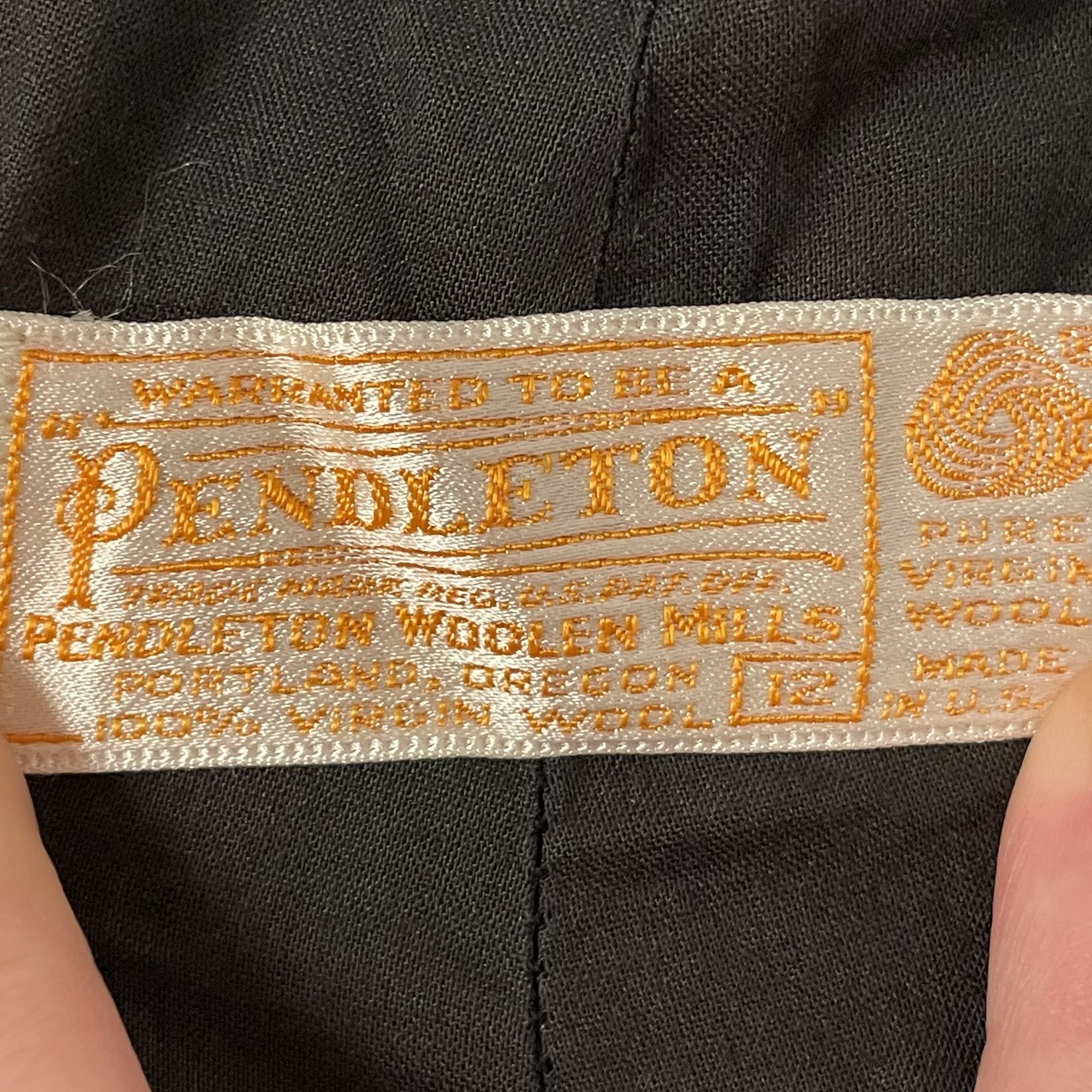 Pendleton Vtg Pendleton TARTAN Christmas Plaid Lined WOOL Pants Slacks Size 26" / US 2 / IT 38 - 3 Thumbnail