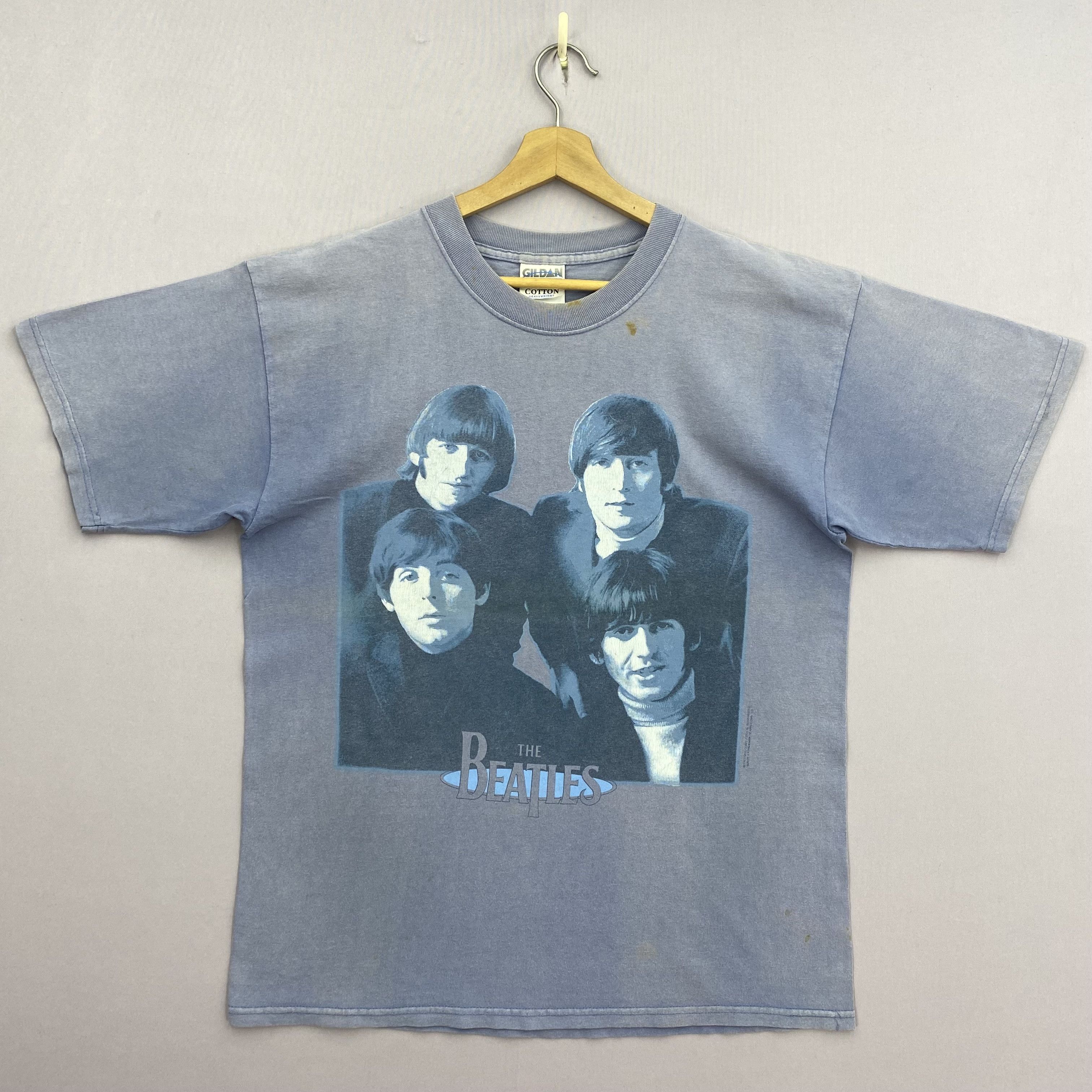 Band Tees Vintage 90s The Beatles T-Shirt Crewneck 56789 Size US L / EU 52-54 / 3 - 1 Thumbnail