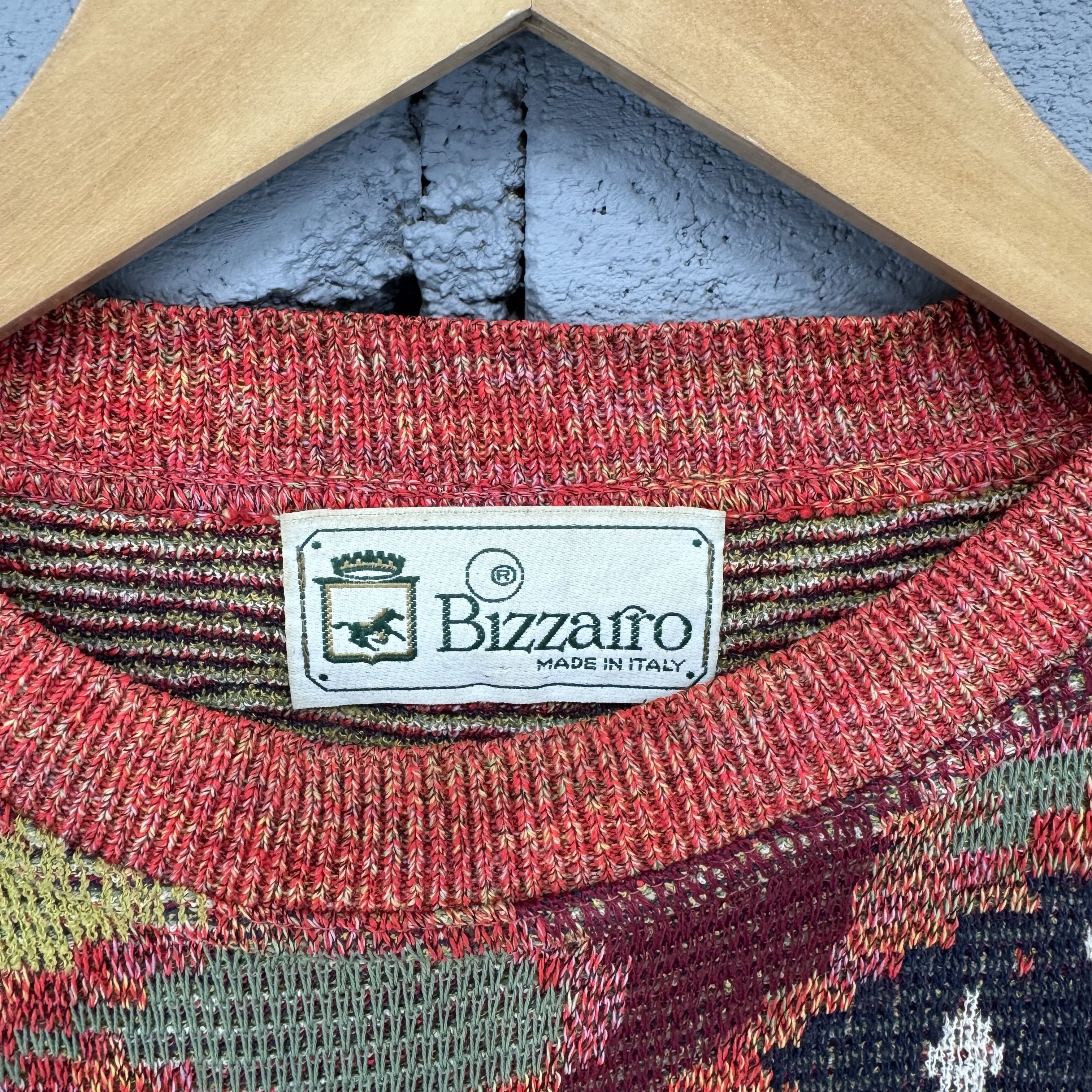Japanese Brand Vintage Knit Sweater Bizzarro Italy Streetwear Size US L / EU 52-54 / 3 - 5 Thumbnail