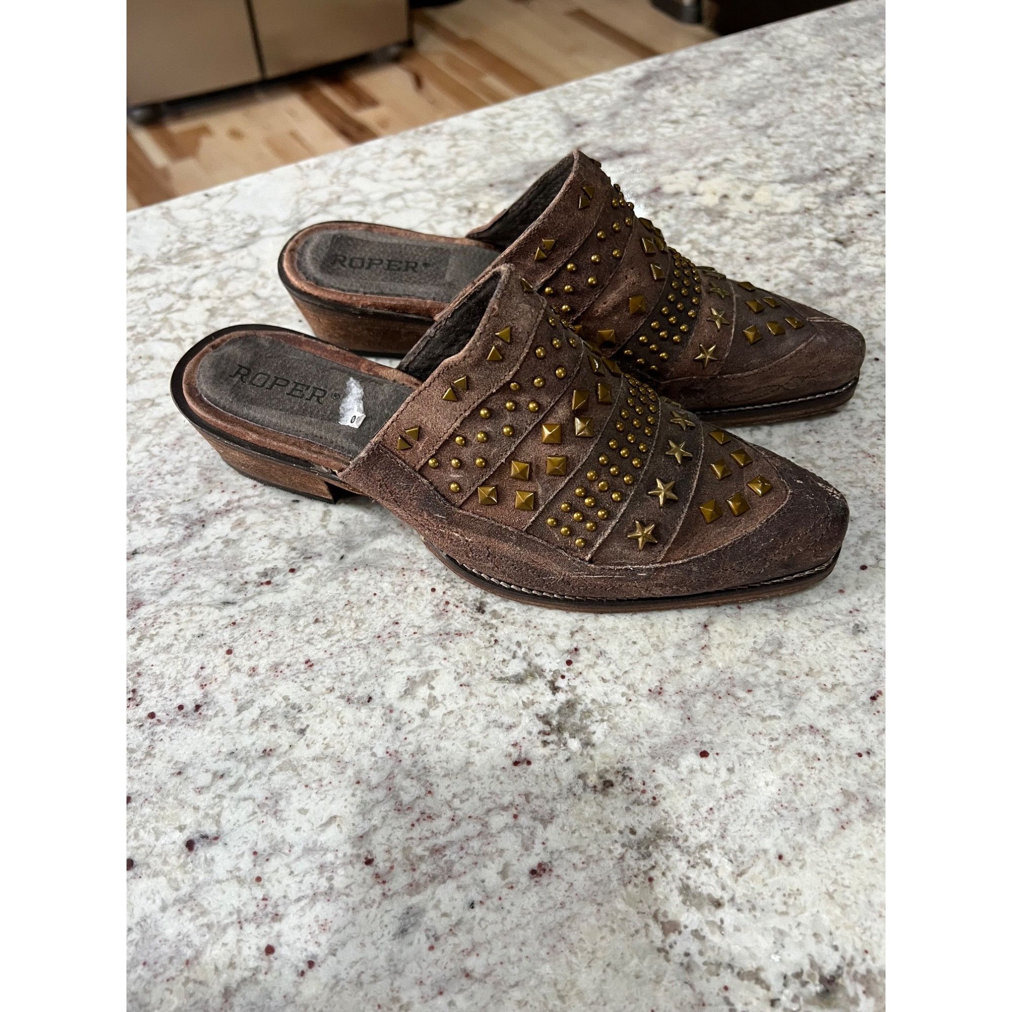 Roper Roper Studded Western Mule Sandals - Size 8.5 Size US 8.5 / IT 38.5 - 1 Thumbnail