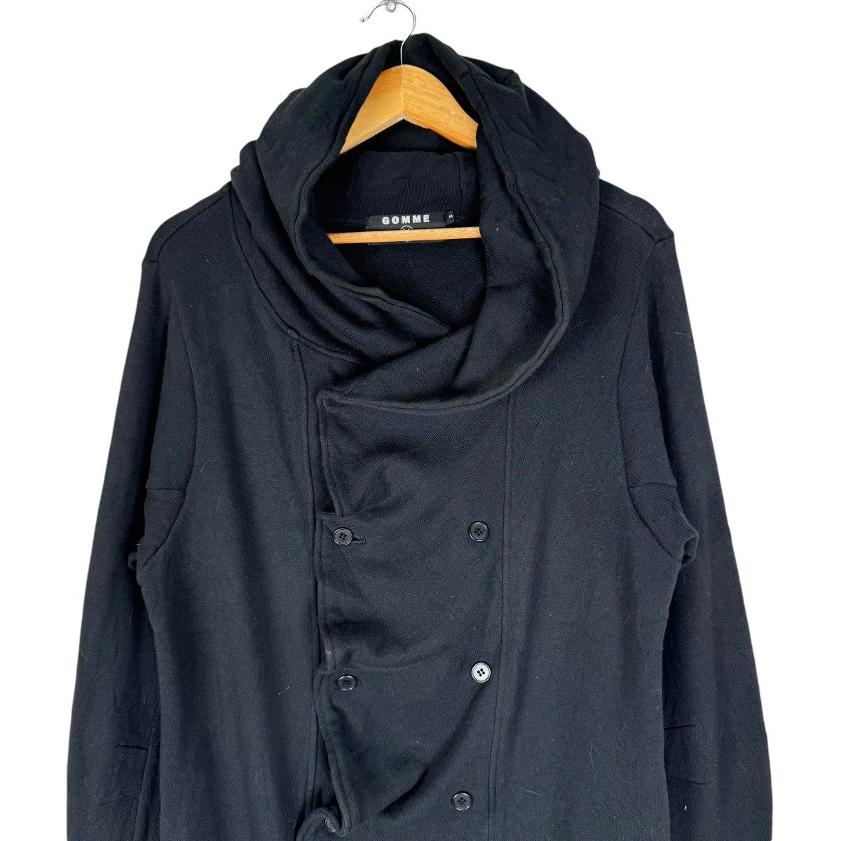 gomme ☀️GOMME HOMME ASYMMETRIC HOODIE SWEATER Size US M / EU 48-50 / 2 - 3 Thumbnail
