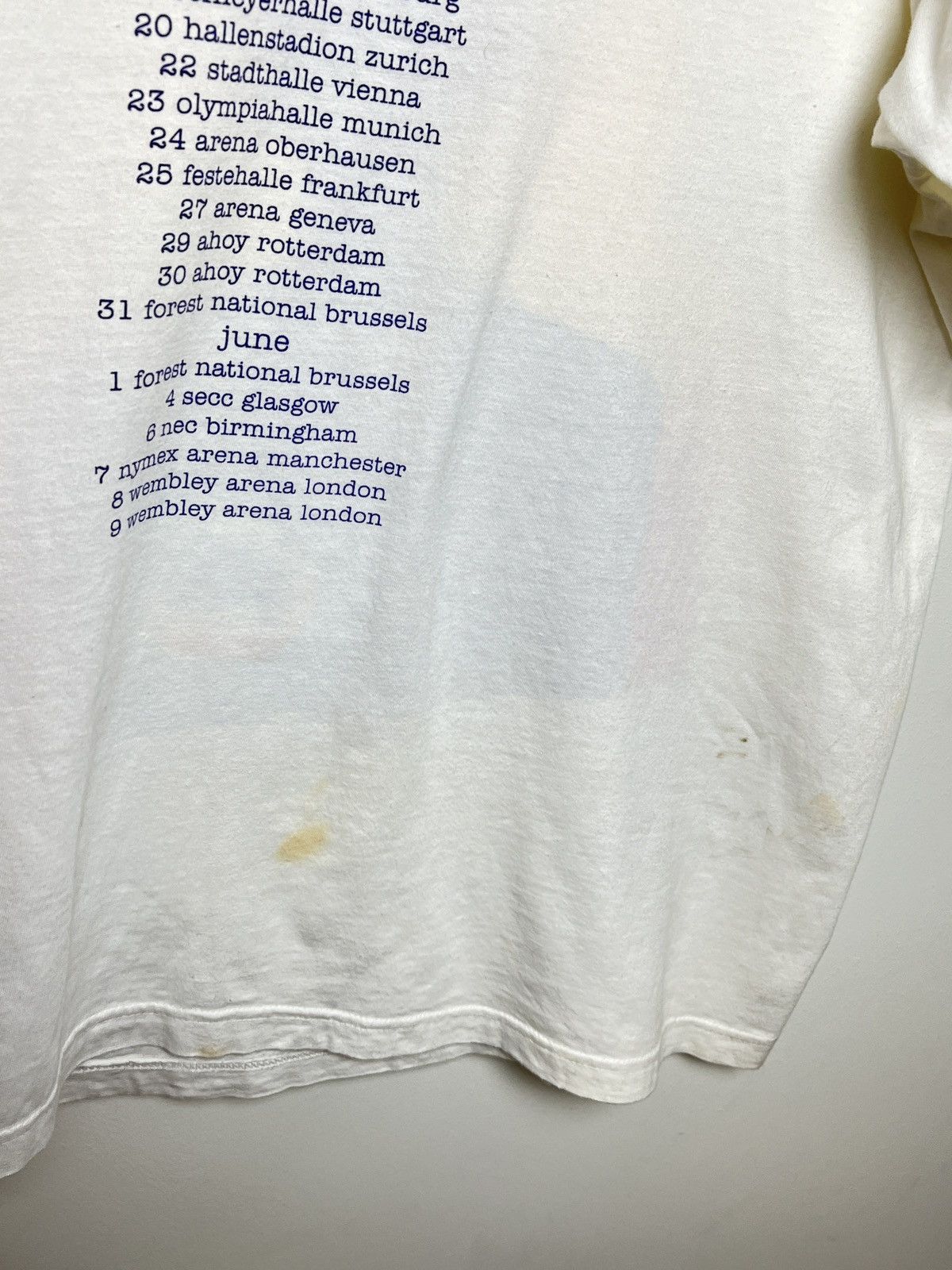 Band Tees jean michel jarre 1997 oxygene world tour t shirt Size US L / EU 52-54 / 3 - 9 Thumbnail