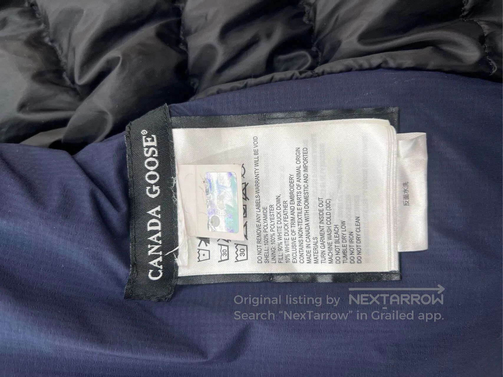 Canada Goose Canada Goose Lightweight Down Jacket XS. Size XS / US 0-2 / IT 36-38 - 4 Thumbnail