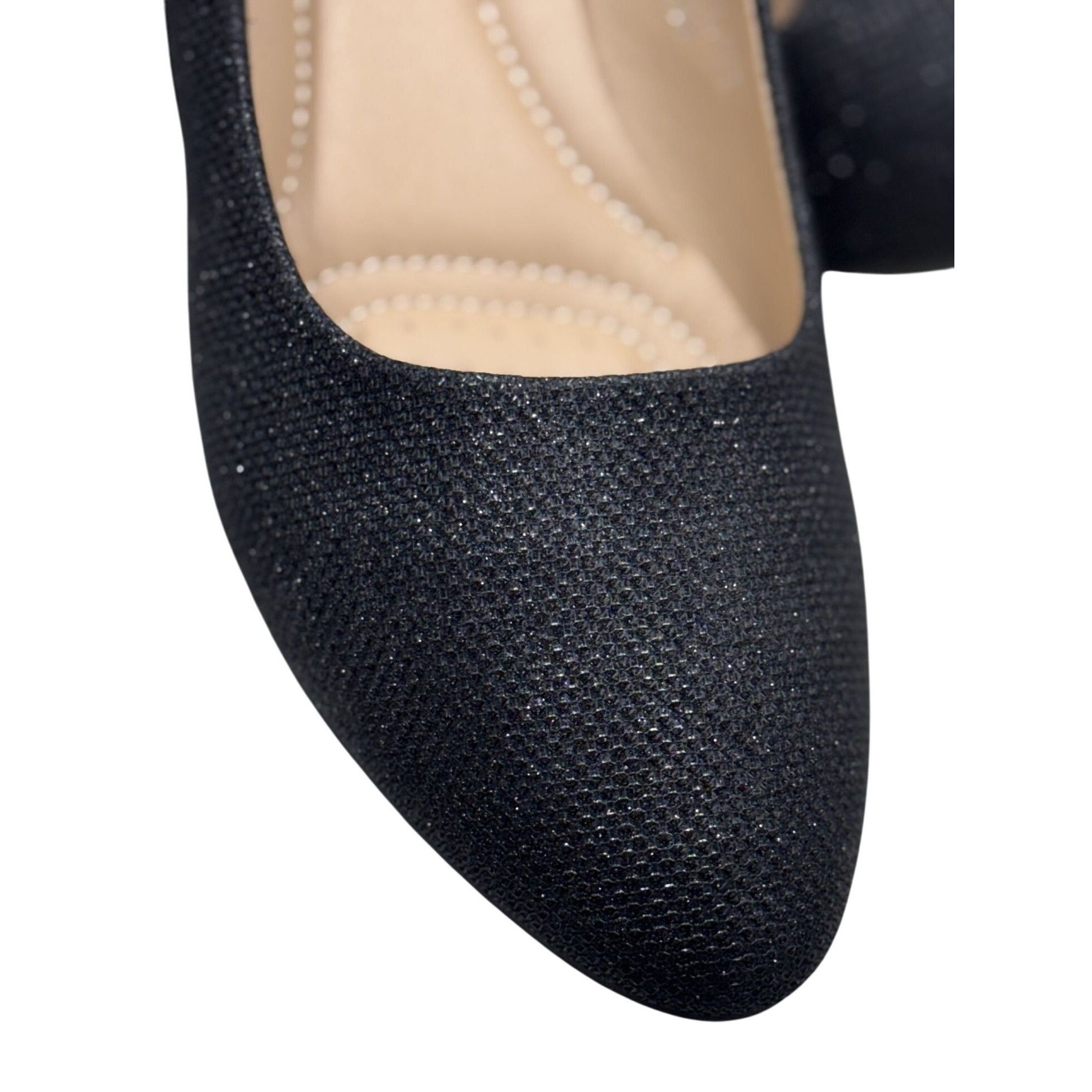 Other LUCITA / Friendly / Black / Glitter / Slip-On / Ballet / Fla Size US 10 / IT 40 - 6 Thumbnail