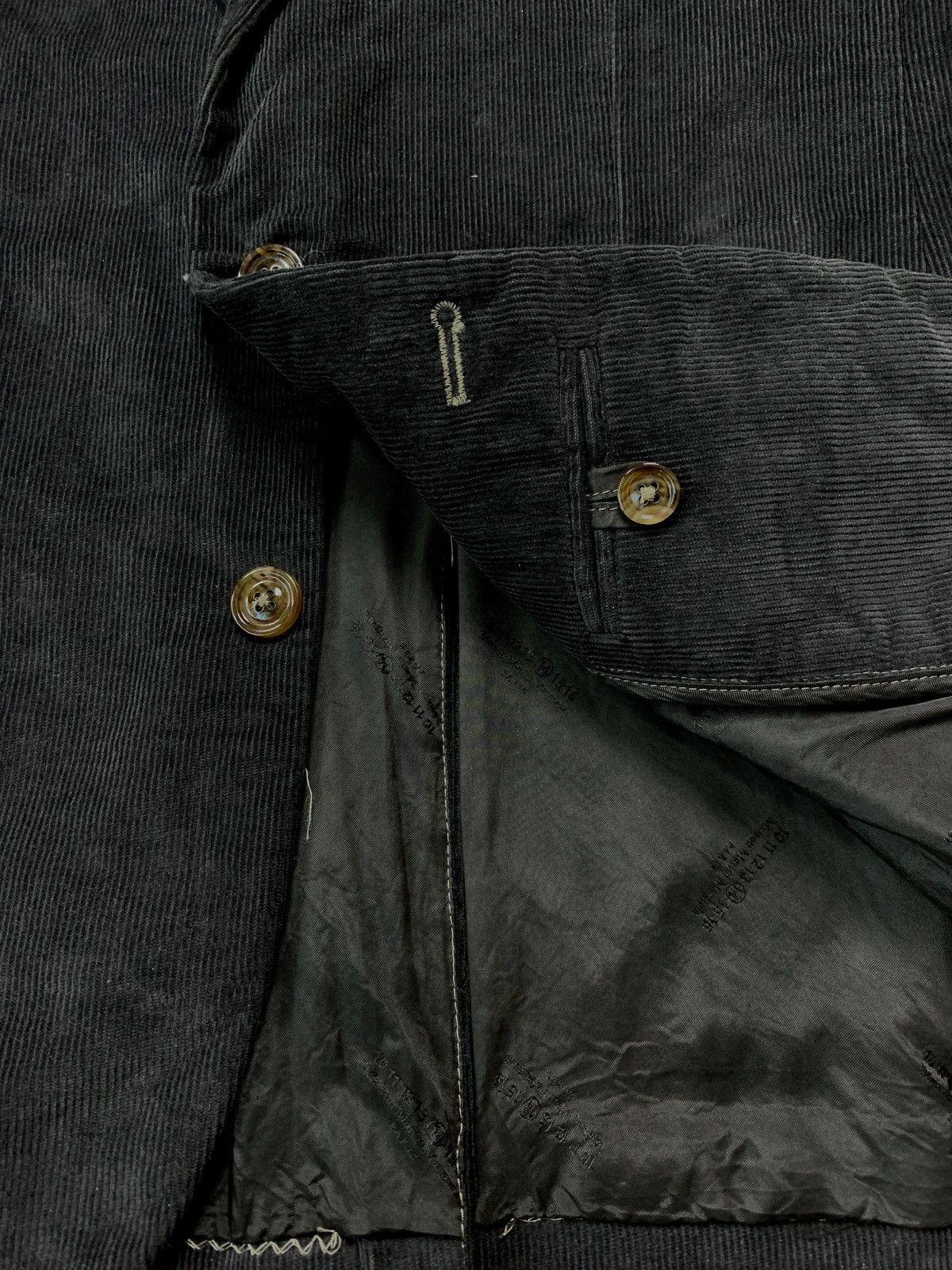 Maison Margiela FREE TAX! Line 14 Dyed Corduroy Blazer Jacket Size US M / EU 48-50 / 2 - 6 Thumbnail