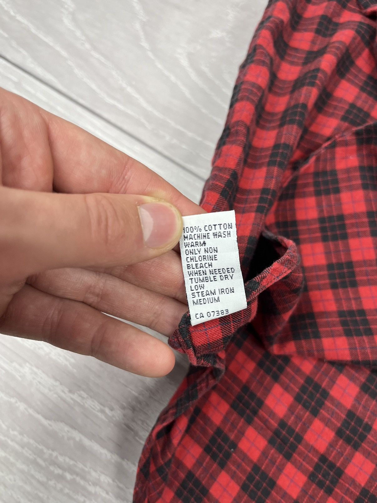 Polo Ralph Lauren Polo Ralph Lauren Vintage 90s Flannel Cotton Checkered Shirt Size US XL / EU 56 / 4 - 9 Thumbnail