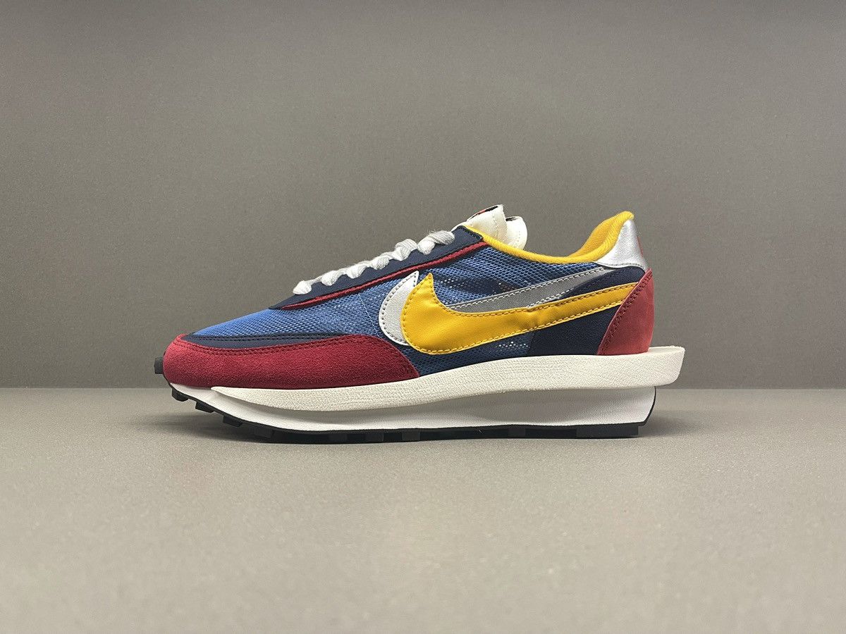 Nike × Sacai Nike Ld Waffle Sacai Blue/Multi Size US 9 / EU 42 - 5 Thumbnail