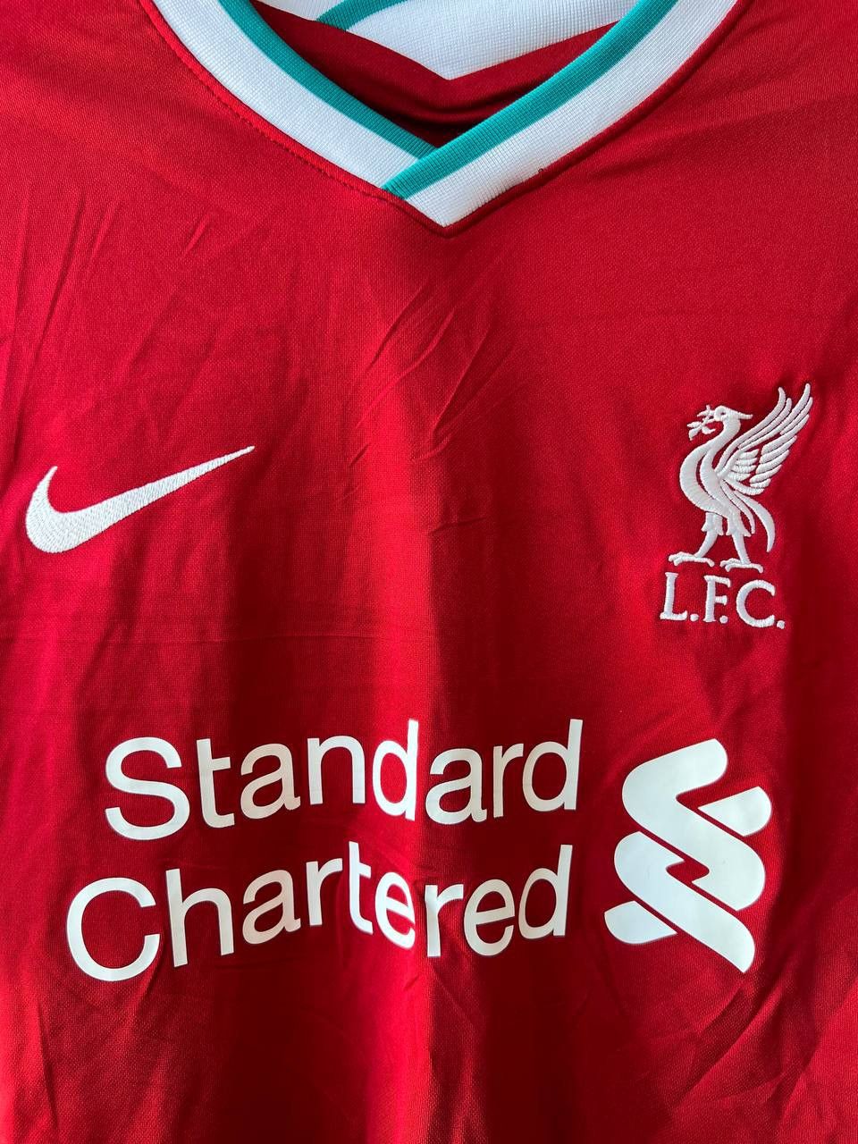 Nike 2020/21 FC LIVERPOOL HOME SOCCER JERSEY FOOTBALL SHIRT NIKE Size US M / EU 48-50 / 2 - 4 Thumbnail