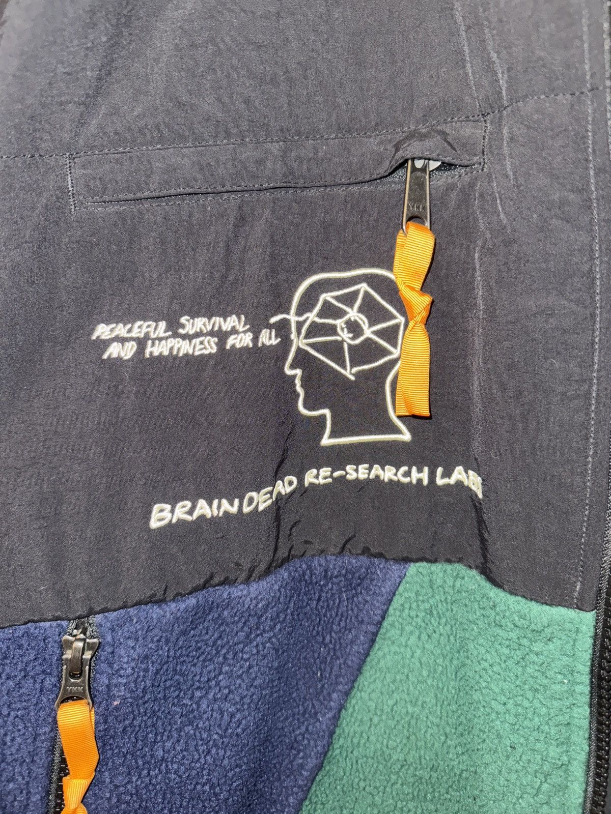 Brain Dead × The North Face Brain Dead Denali Fleece Jacket Size US L / EU 52-54 / 3 - 4 Thumbnail