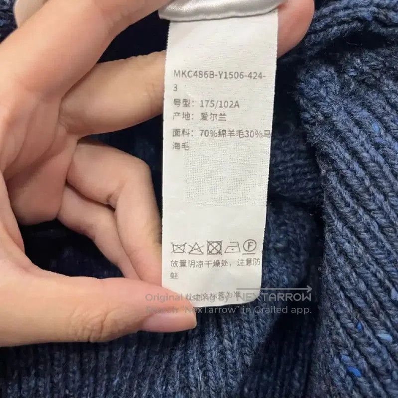 Thom Browne Thom Browne Blue Cotton Women's Cardigan . Size M / US 6-8 / IT 42-44 - 4 Thumbnail