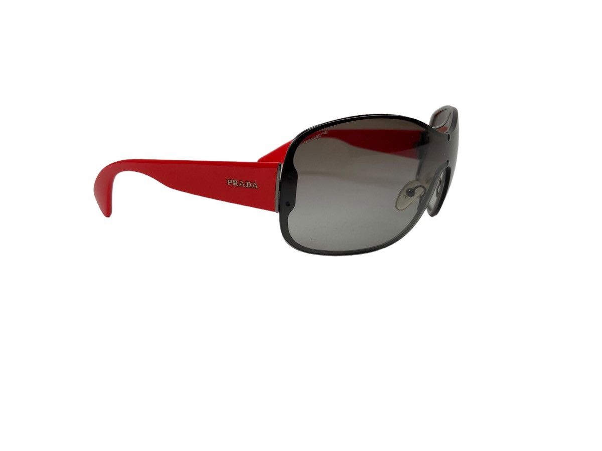 Prada Shield Sunglasses Size ONE SIZE - 13 Thumbnail