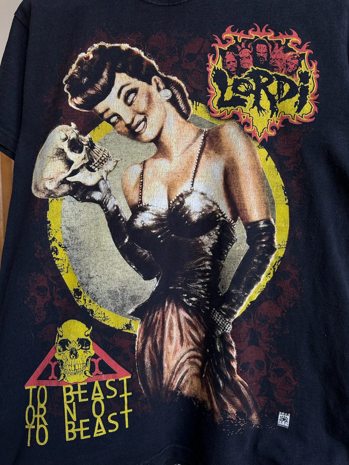 Band Tees × Vintage Vintage Lordi Metal Tshirt Band Tee Size US M / EU 48-50 / 2 - 4 Thumbnail