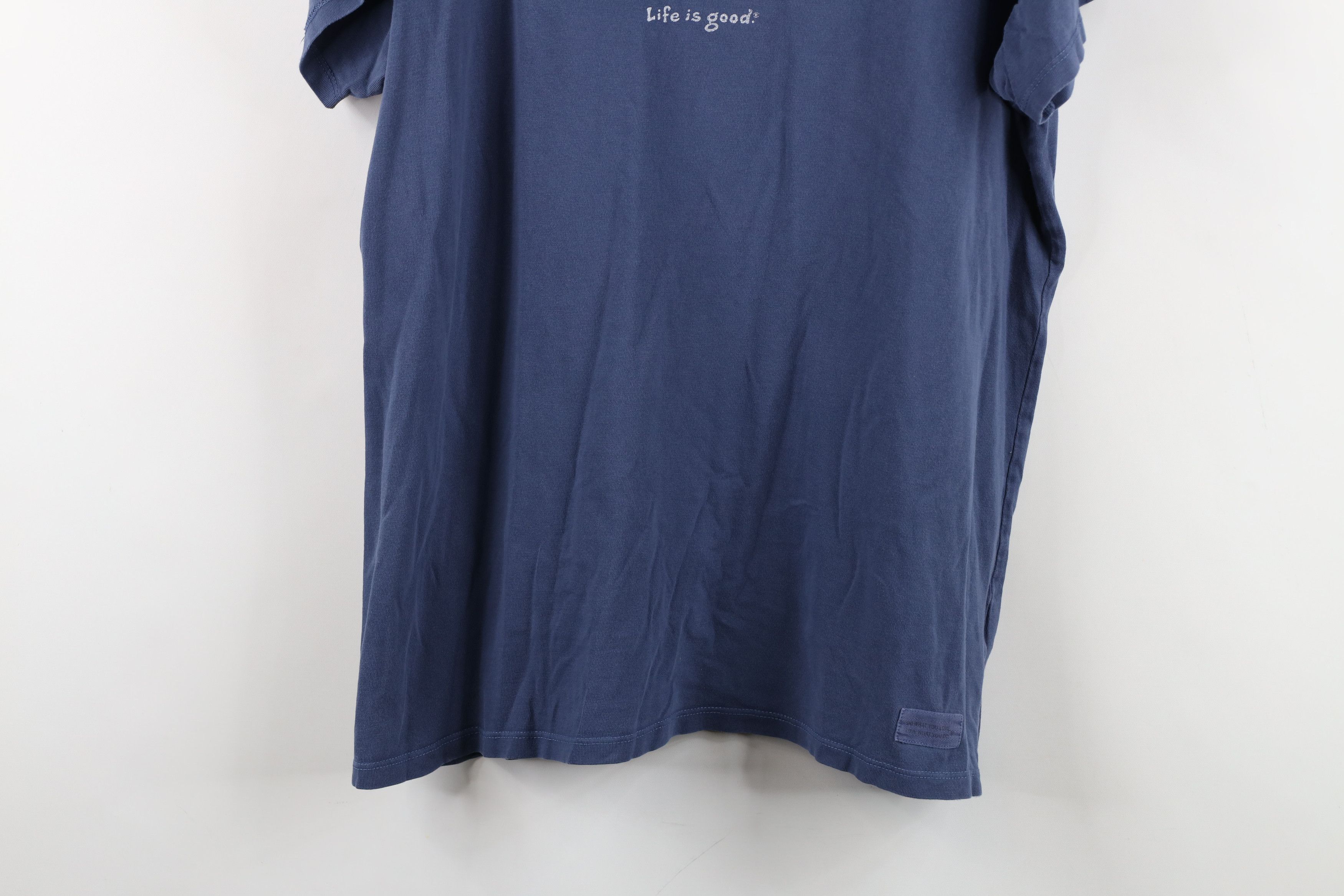 Life is Good Life Is Good Vintage Bubble Bath T-Shirt Blue Cotton Size L / US 10 / IT 46 - 3 Thumbnail