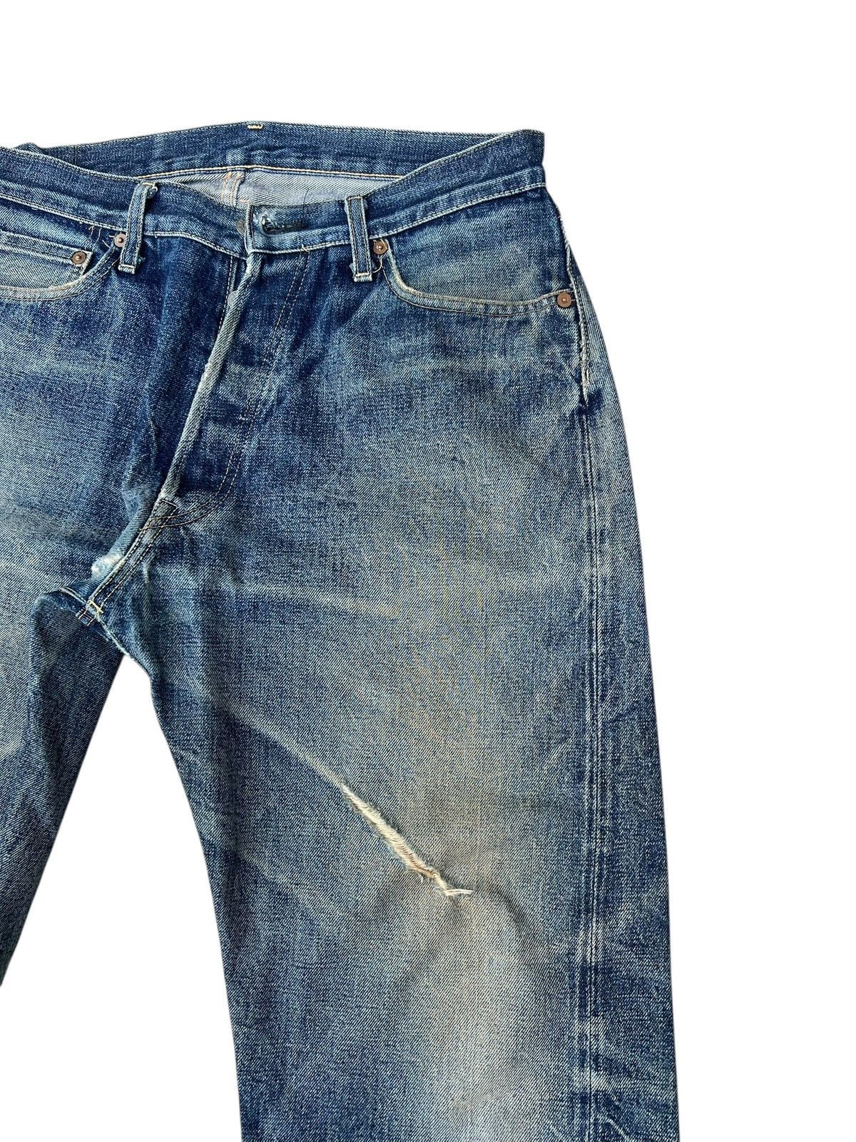 Studio D'Artisan Distressed Studio D’ Artisan SD-101 Denim Selvedge Jeans Size US 32 / EU 48 - 10 Thumbnail
