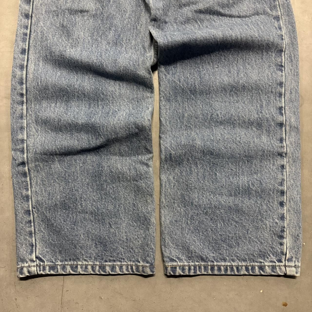 Vintage Crazy Vintage Y2K/2000s Super Baggy Streetwear Izod Medium Blue Wash Denim Jeans! Size US 34 / EU 50 - 5 Thumbnail