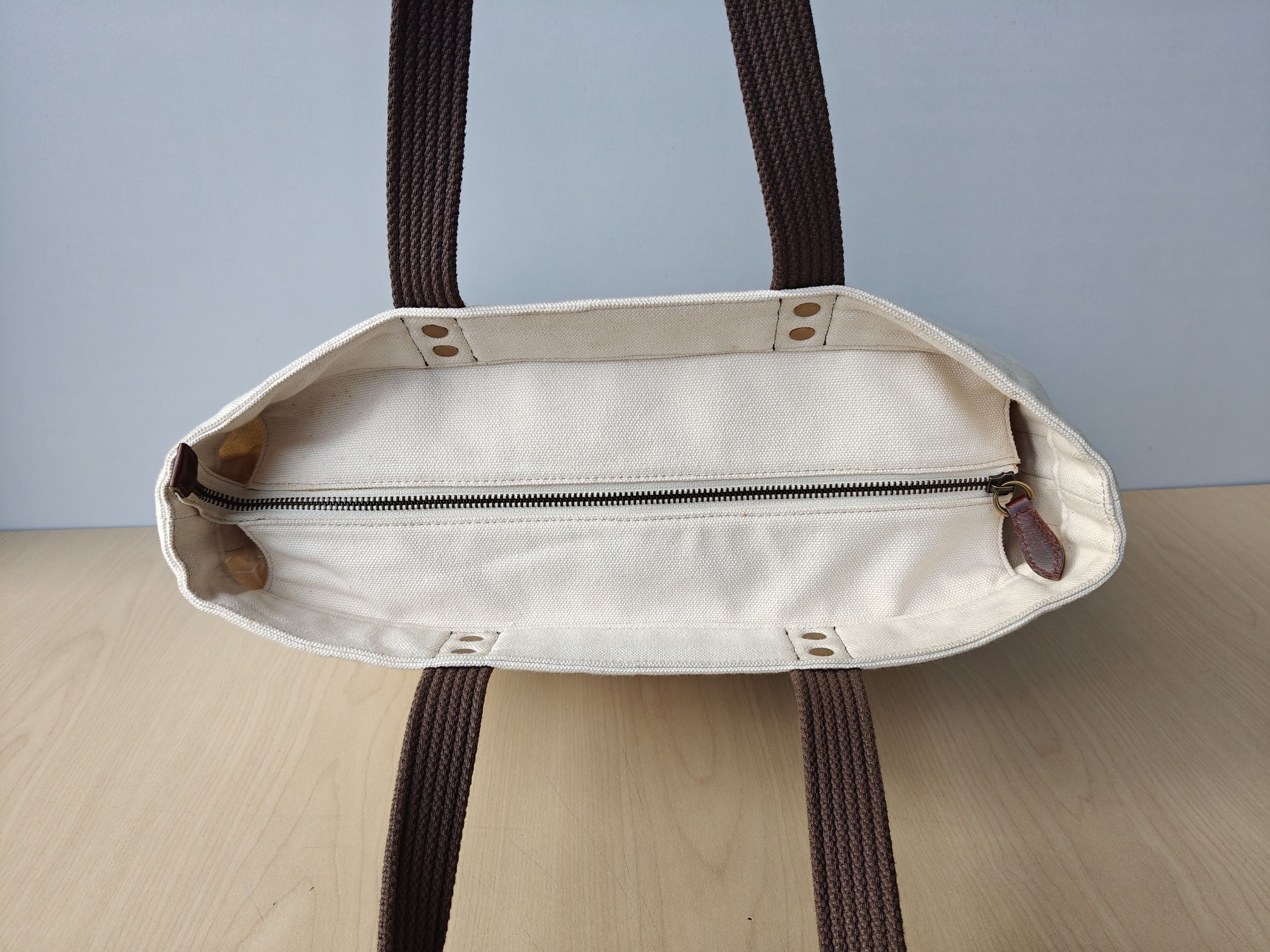 Polo Ralph Lauren Polo Ralph Lauren Canvas Bear Tote Free Shipping FTP/4003 Size ONE SIZE - 8 Thumbnail