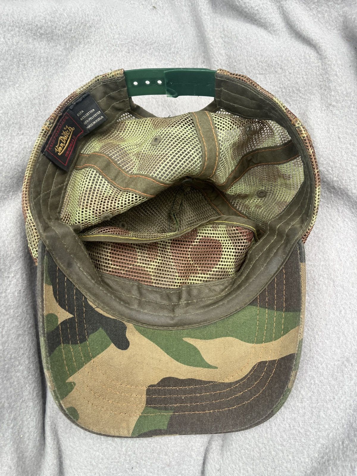 Von Dutch Von Dutch Camo Hat Size ONE SIZE - 3 Thumbnail