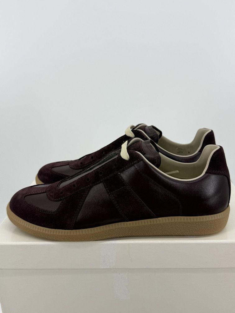 Maison Margiela GAT Low Burgundy Purple Size US 9 / EU 42 - 4 Thumbnail