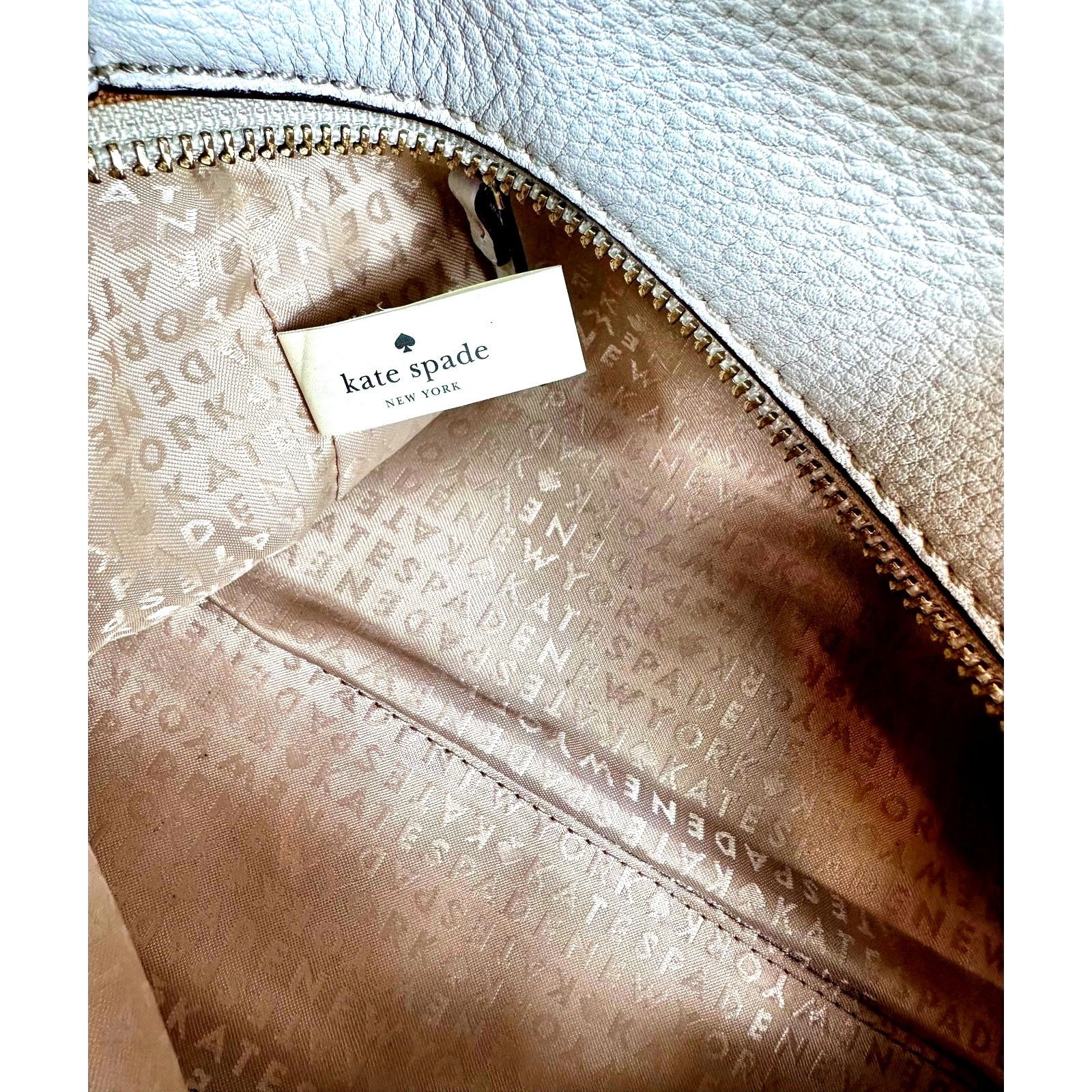 Kate Spade Kate Spade Grant Park Hadlen Crossbody Leather Moussfrost Size ONE SIZE - 16 Thumbnail
