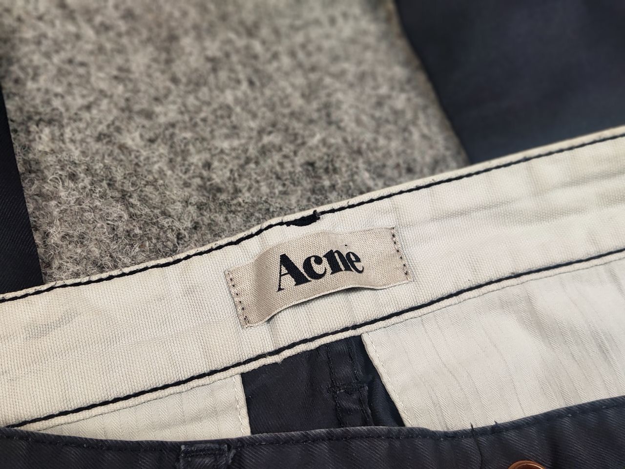 Acne Studios Vintage Acne Studio Roc Twill Chino cotton Trouser Pants Size US 30 / EU 46 - 14 Thumbnail