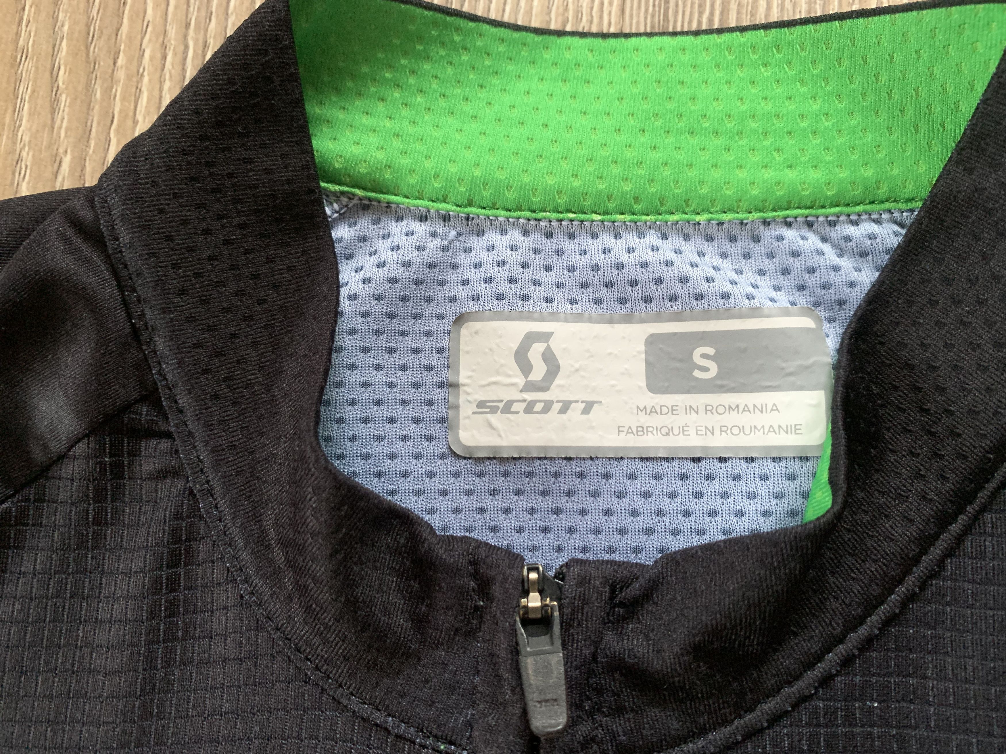 Bicycle Scott RC Black Cycling Jersey Size US S / EU 44-46 / 1 - 7 Thumbnail