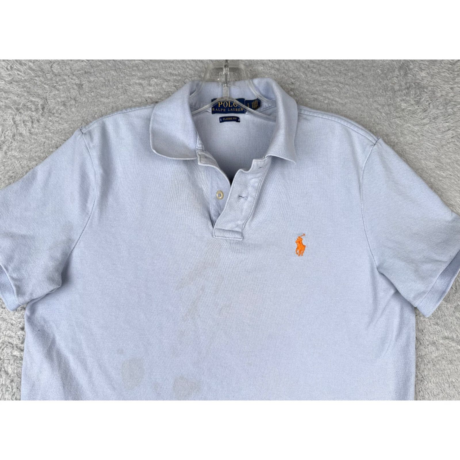 Ralph Lauren Polo Ralph Lauren Polo Shirt Men Small Blue Slim Fit 100% Cotton Jersey Activewear Size US S / EU 44-46 / 1 - 4 Thumbnail