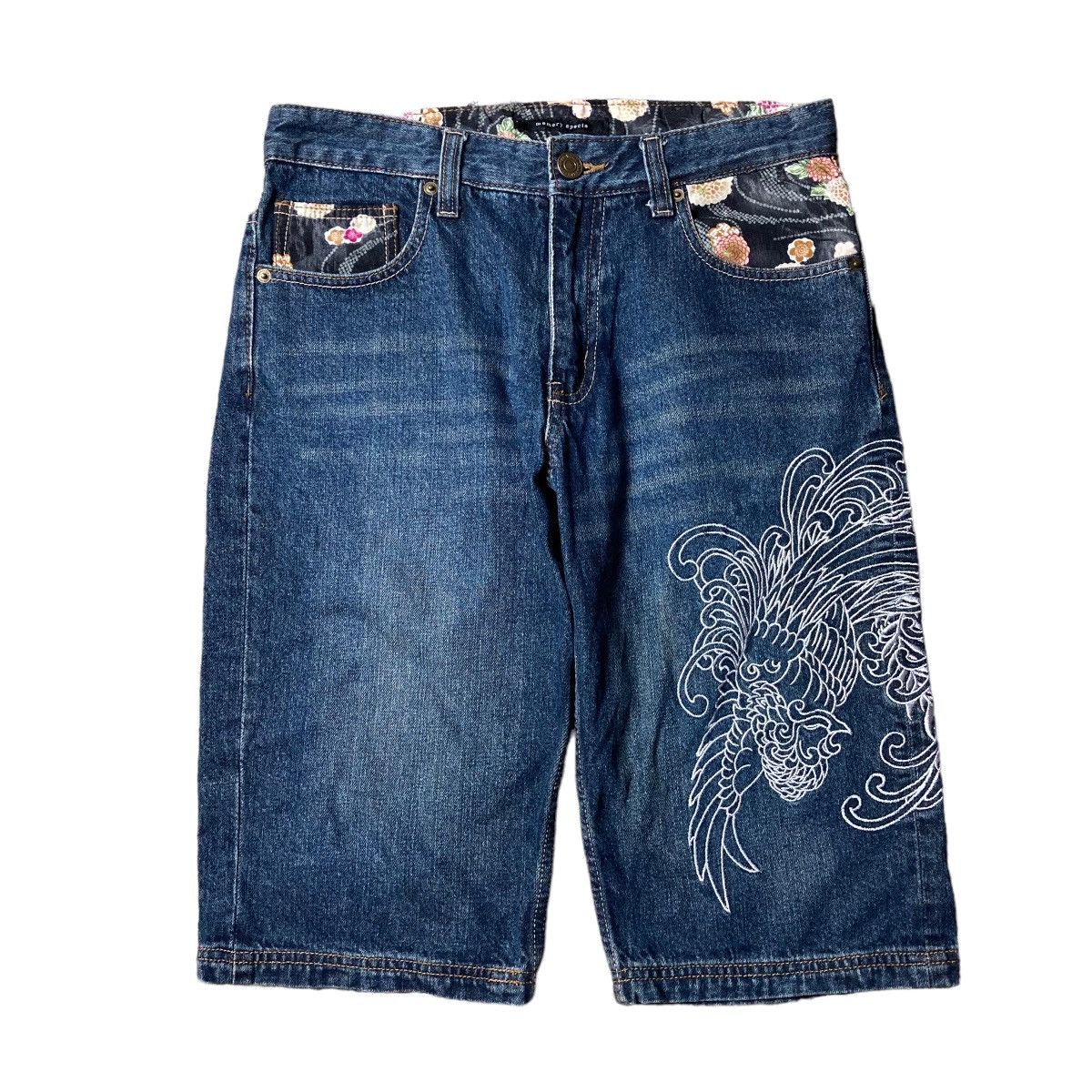 image of Hysteric Glamour 2000’S Memory Special Embrodered Jorks Y2K in Blue, Men's (Size 30)
