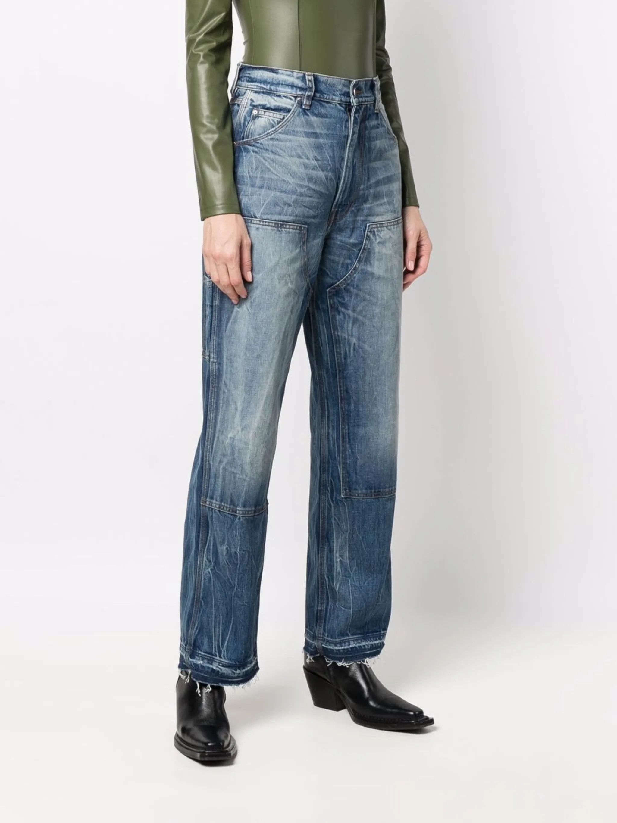 Amiri o1y0425 Denim Jeans in Blue Size 28" / US 6 / IT 42 - 3 Thumbnail