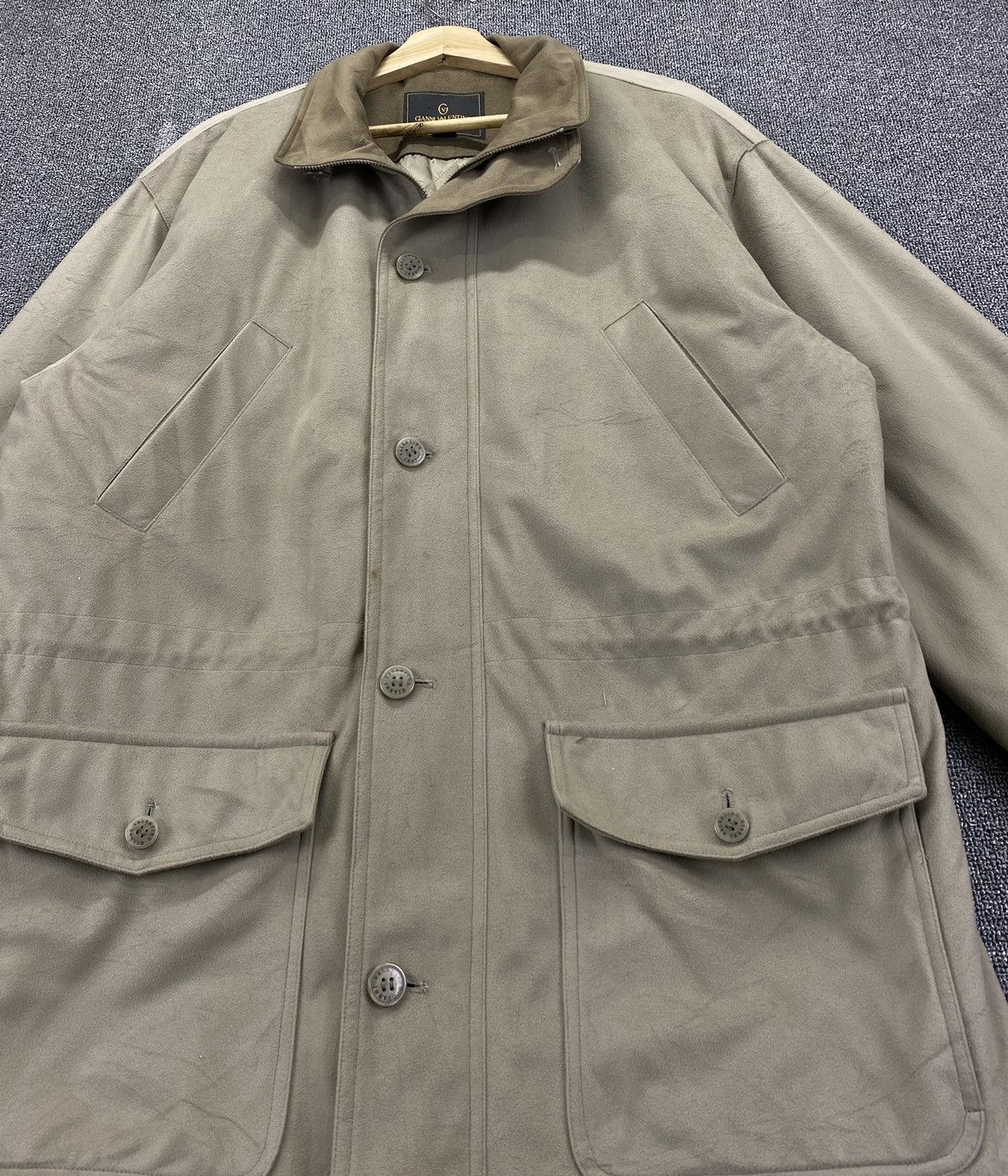 Gianni Valentino Vintage Gianni Valentino Long Coat Jacket Size US L / EU 52-54 / 3 - 4 Thumbnail