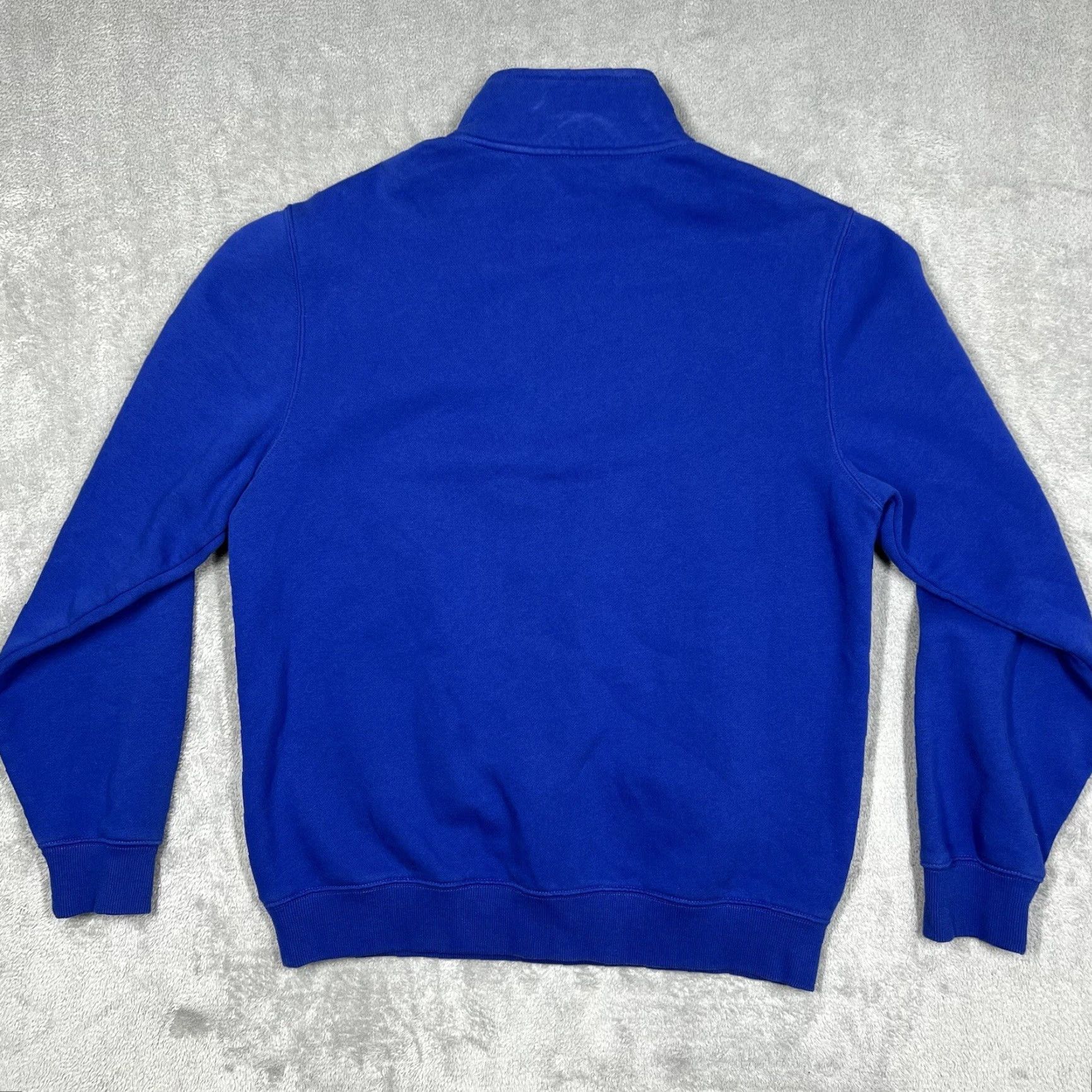 Vintage Sport-Tek The Getty Gardens & Grounds Mens Medium Pullover 1/4-Zip Sweatshirt Blue Size US M / EU 48-50 / 2 - 6 Thumbnail