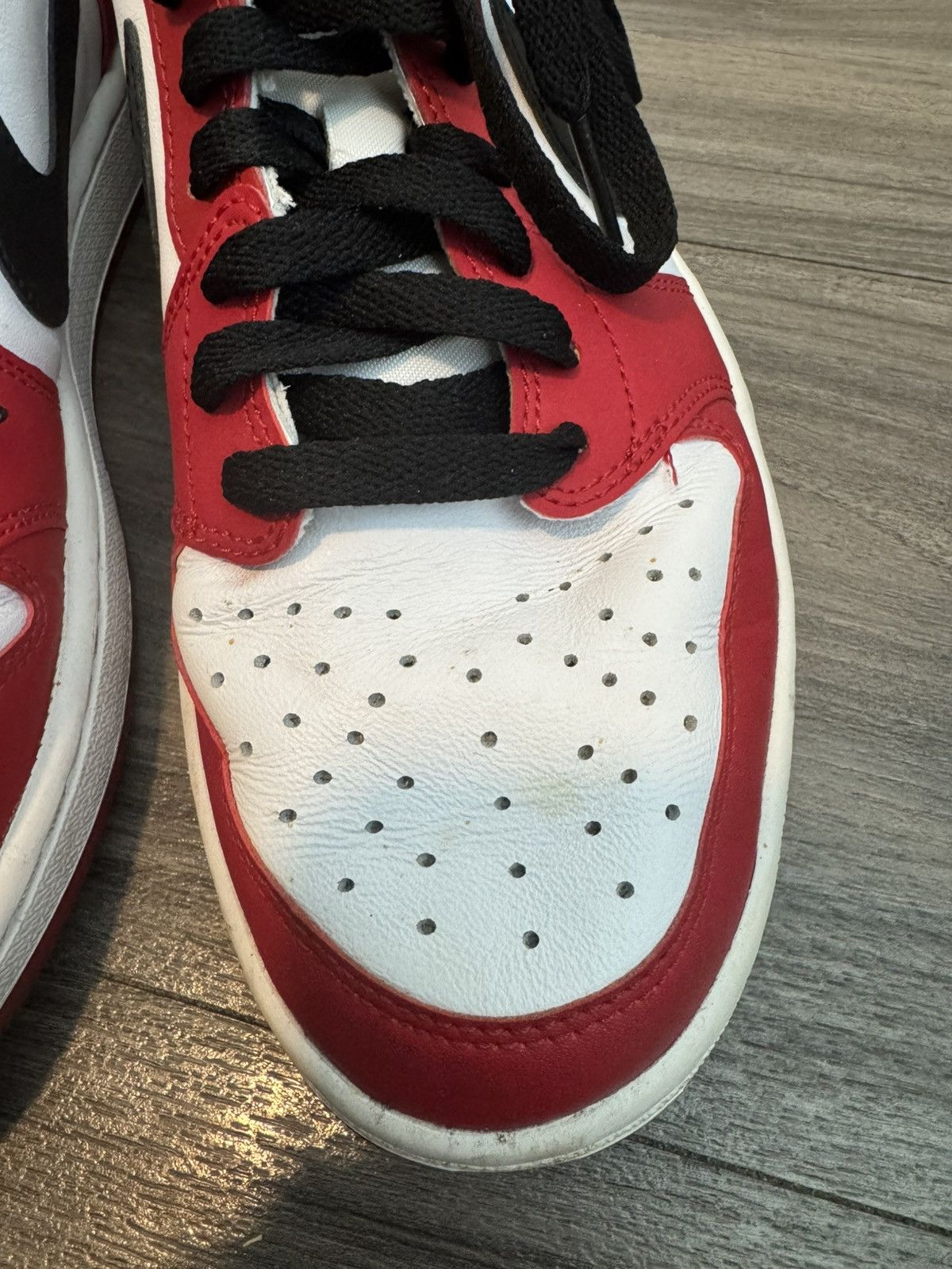 Jordan Brand × Nike Jordan 1 retro low chicago 2016. US M 8.5. Rare size Size US 8.5 / EU 41-42 - 3 Thumbnail