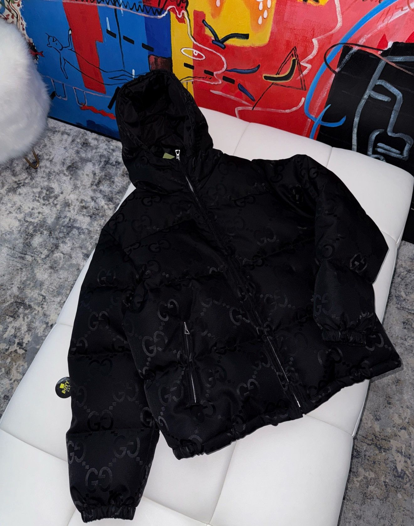 Gucci Gucci jumbo logo down jacket 54 Size US L / EU 52-54 / 3 - 3 Thumbnail