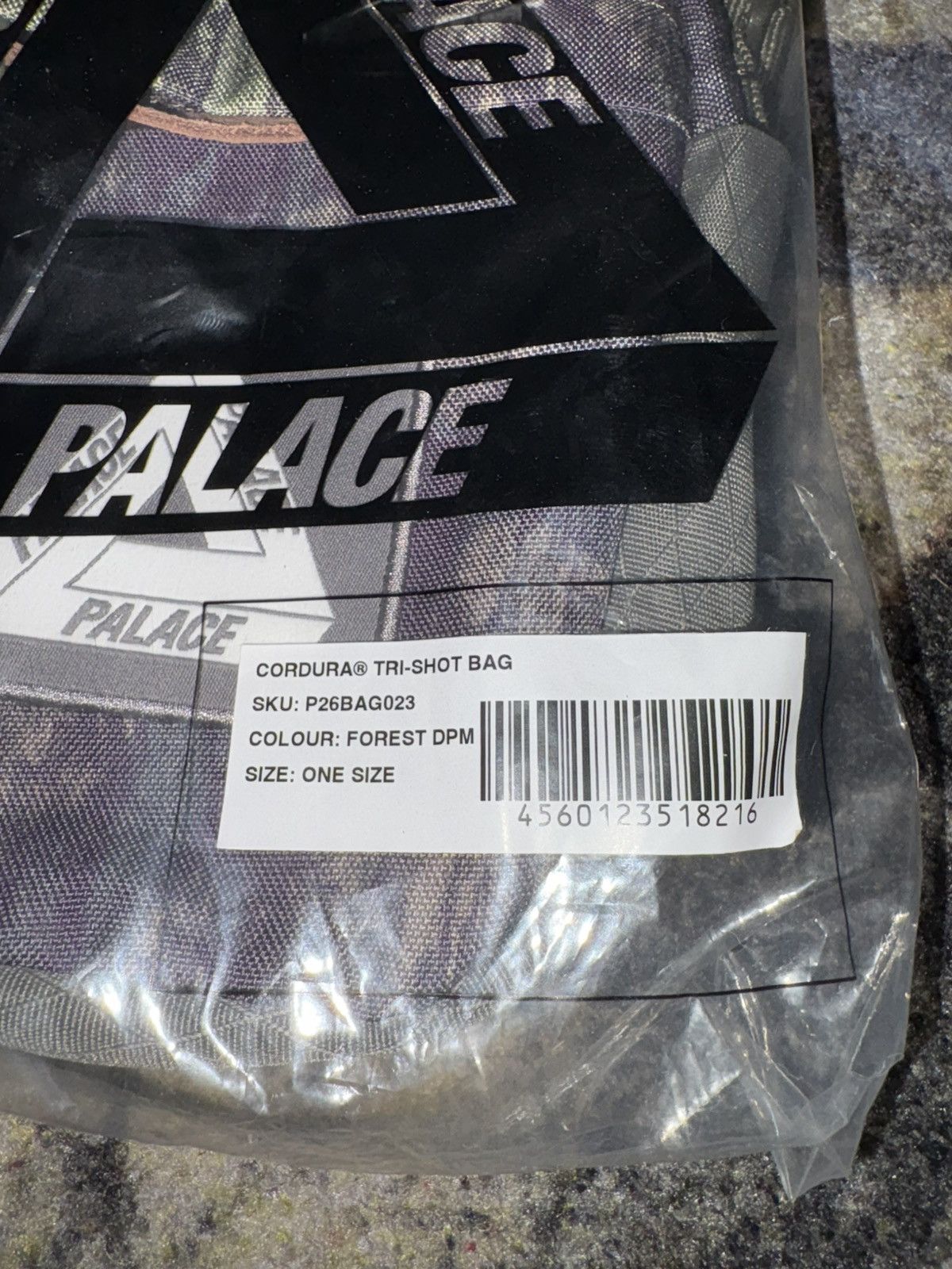 Palace Palace Cordura Tri-Shot Bag Forest DPM Size ONE SIZE - 4 Thumbnail