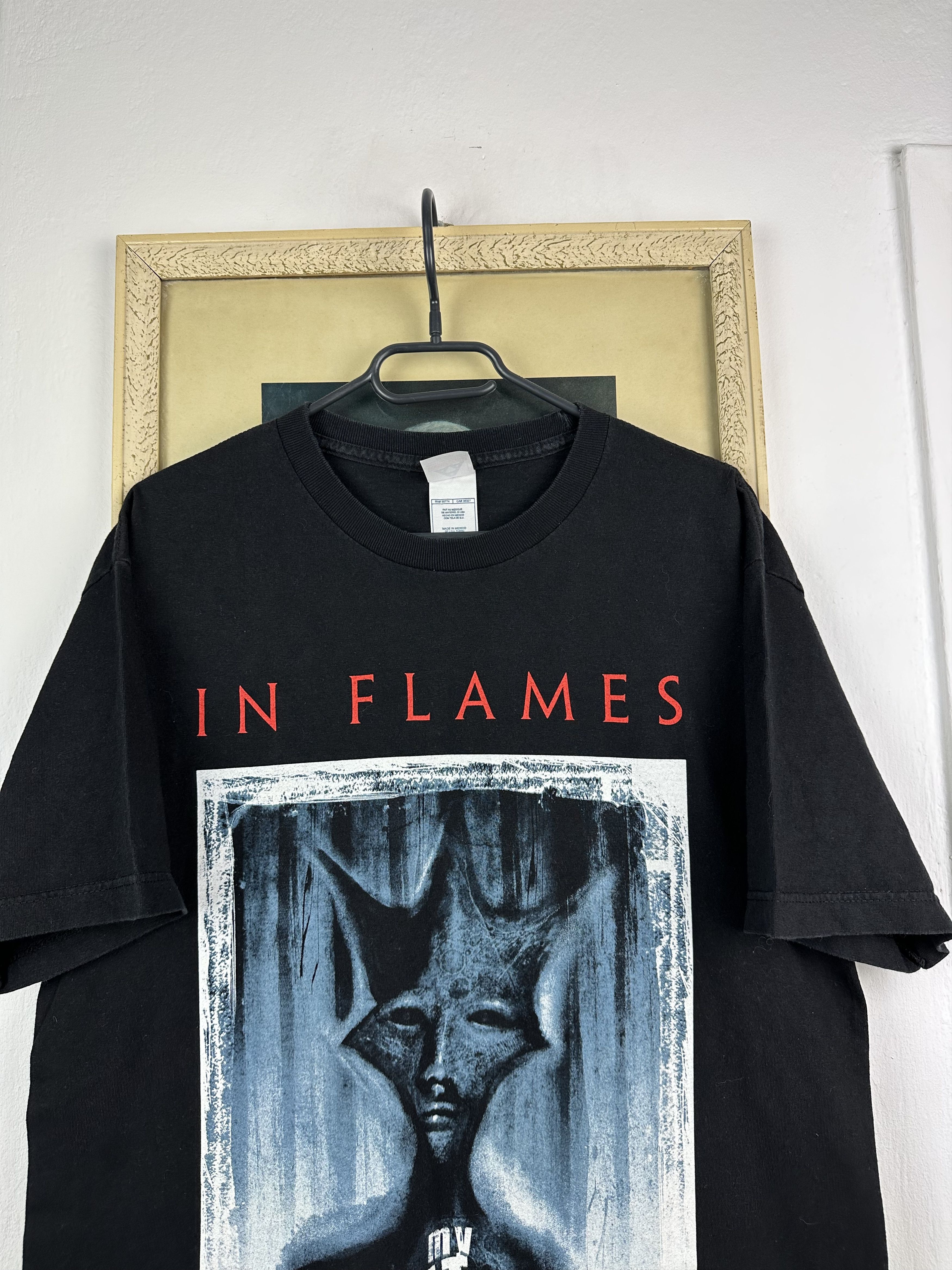 Band Tees × Vintage Vintage In Flames My Sweet Shadow Graphic Shirt Tee Rare Size US L / EU 52-54 / 3 - 2 Thumbnail