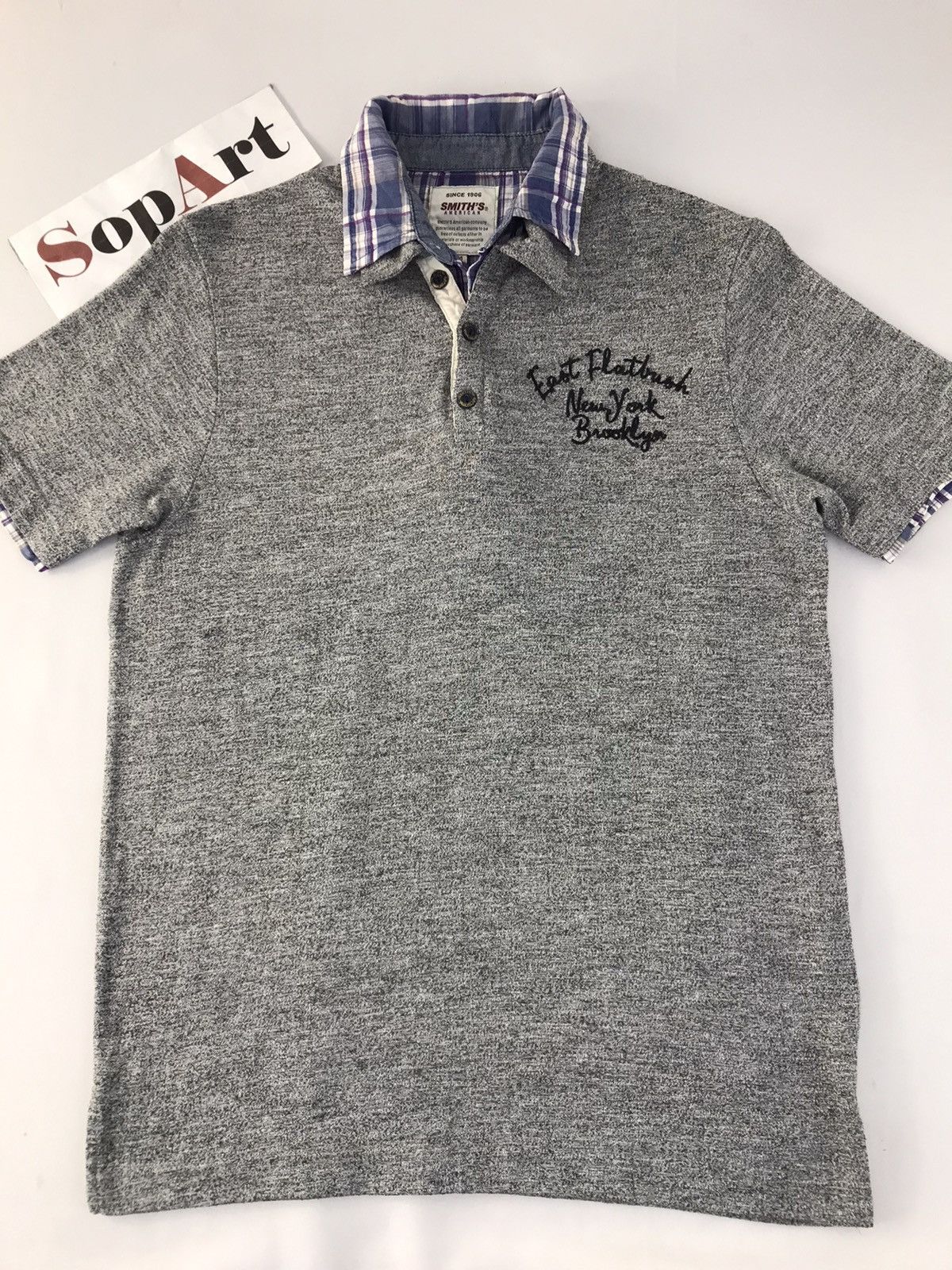 Smith's American Vintage Since 1906 Smith’s American Polo Shirt Double Neck Size US M / EU 48-50 / 2 - 3 Thumbnail