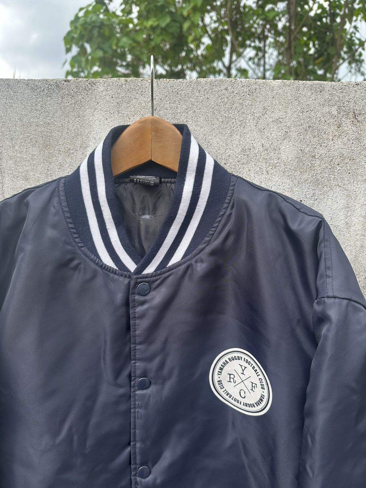 Japanese Brand Yamaha rugby football club Bomber jacket Size US XL / EU 56 / 4 - 2 Thumbnail