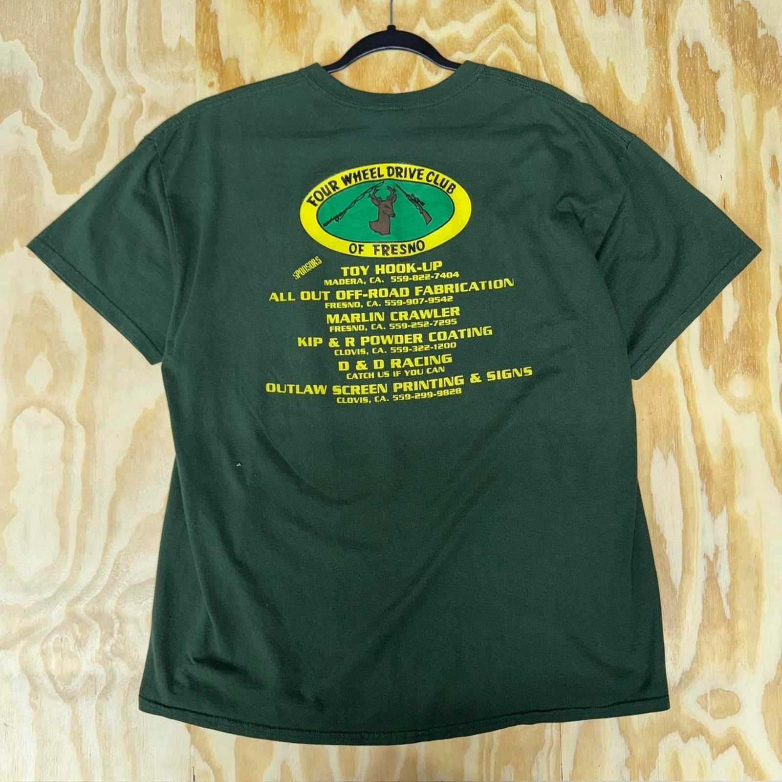 Gildan Vintage y2k blue canyon jeep poker 2000s t-shirt Size US XL / EU 56 / 4 - 2 Thumbnail