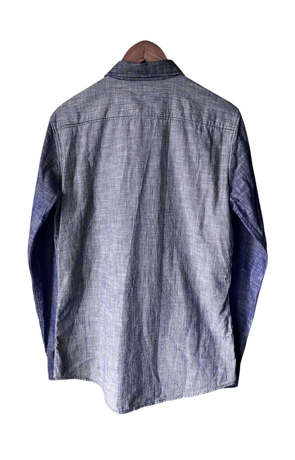Dsquared2 Dsquared2 2012 Distressed Denim Shirt with Pocket Patch Logo Size US M / EU 48-50 / 2 - 2 Thumbnail