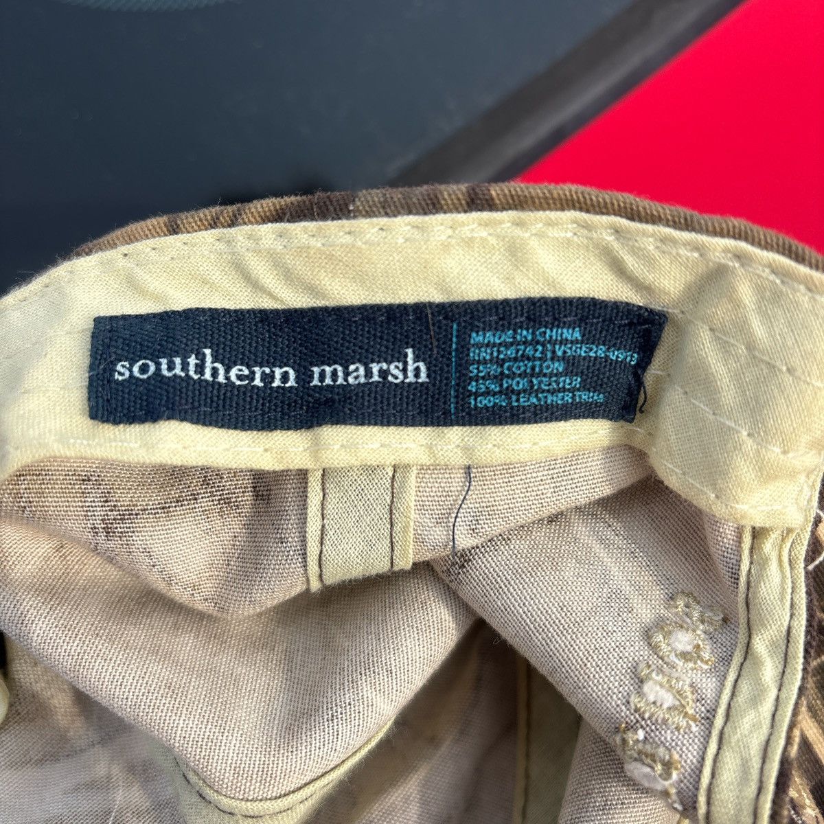 Southern Marsh Vintage camo adjustable southern marsh cap Size ONE SIZE - 4 Thumbnail
