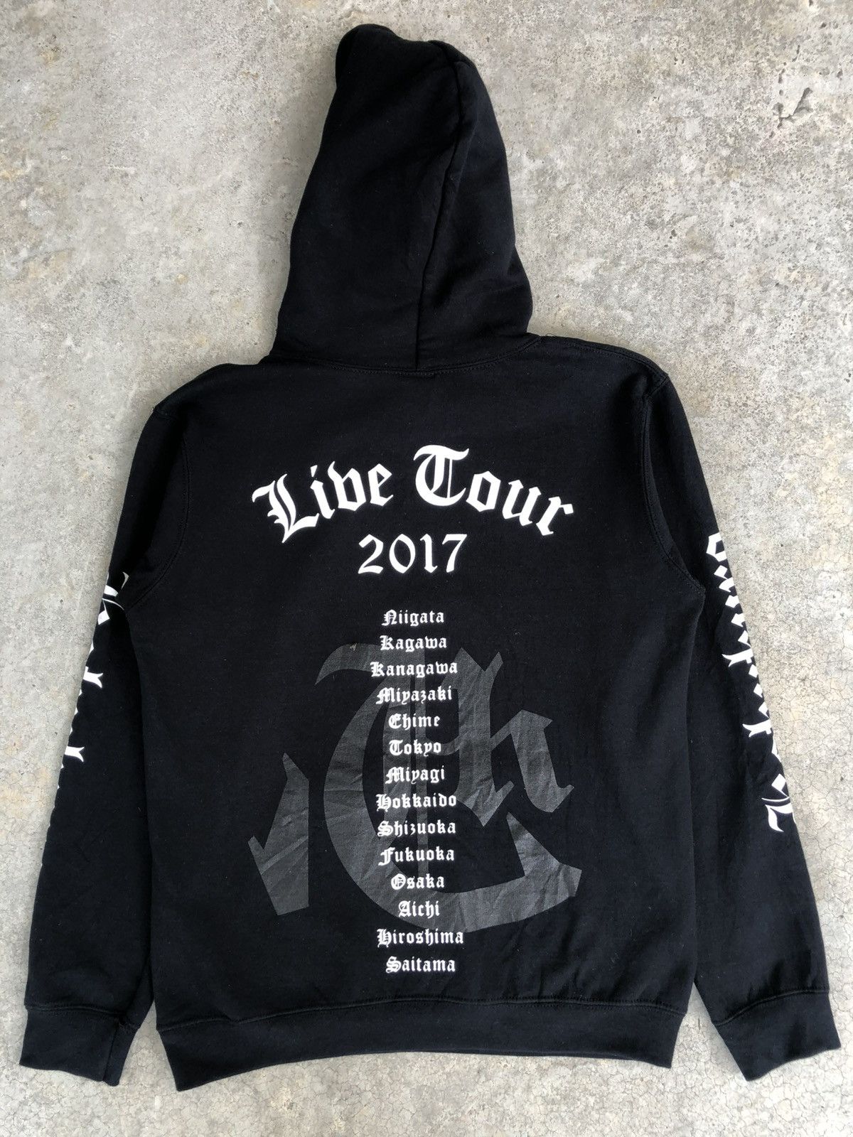 Band Tees × Japanese Brand Kenshi Yonezu Fogbound 2017 tour zipper