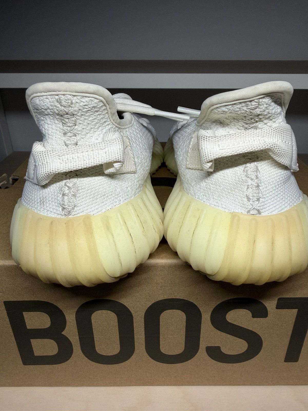 Yeezy adidas Yeezy Boost 350 V2 Cream Size US 7 / EU 40 - 3 Thumbnail