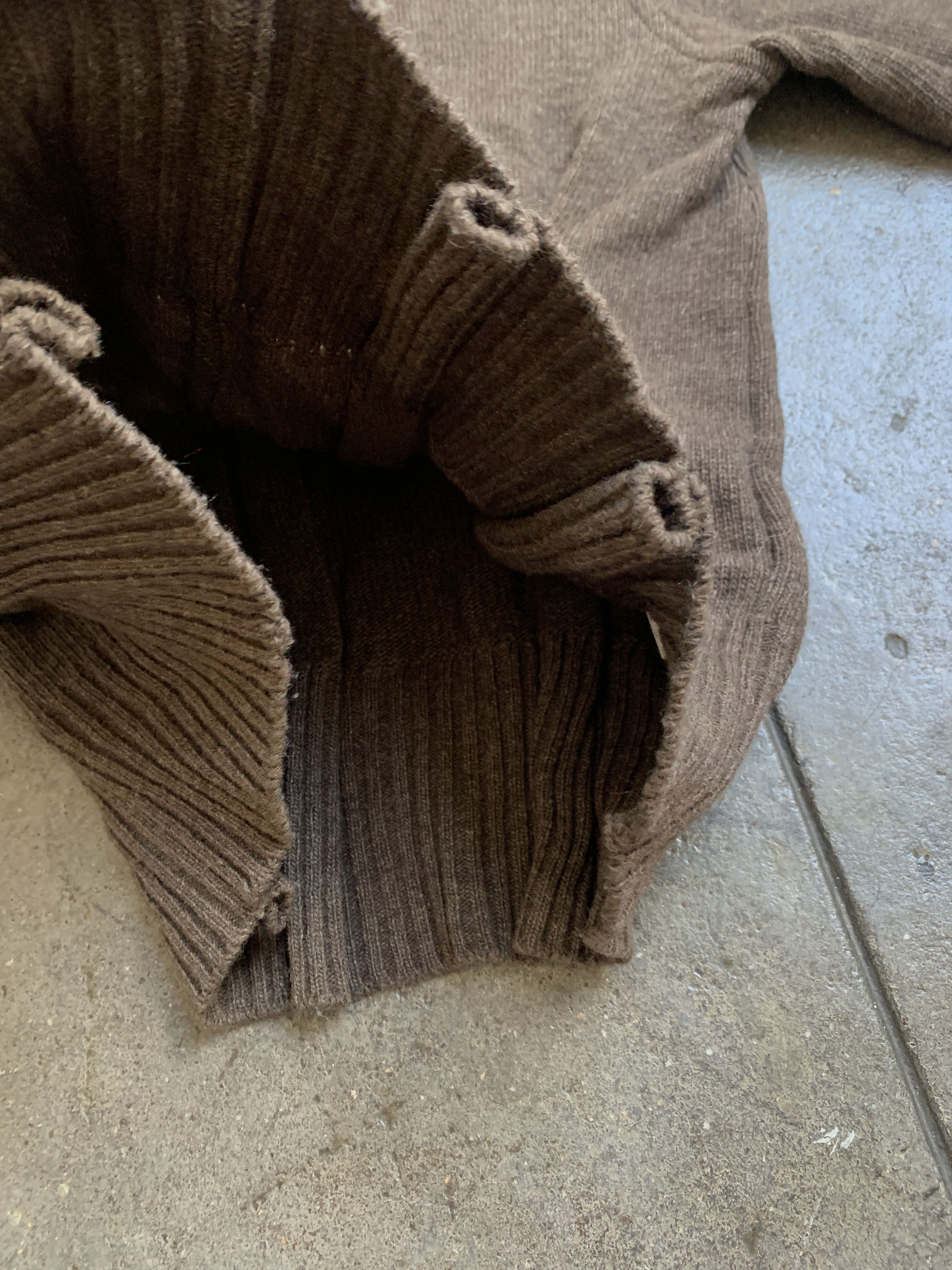 Vivienne Westwood Sinched Wool Sweater from early 2000's Size US M / EU 48-50 / 2 - 6 Thumbnail