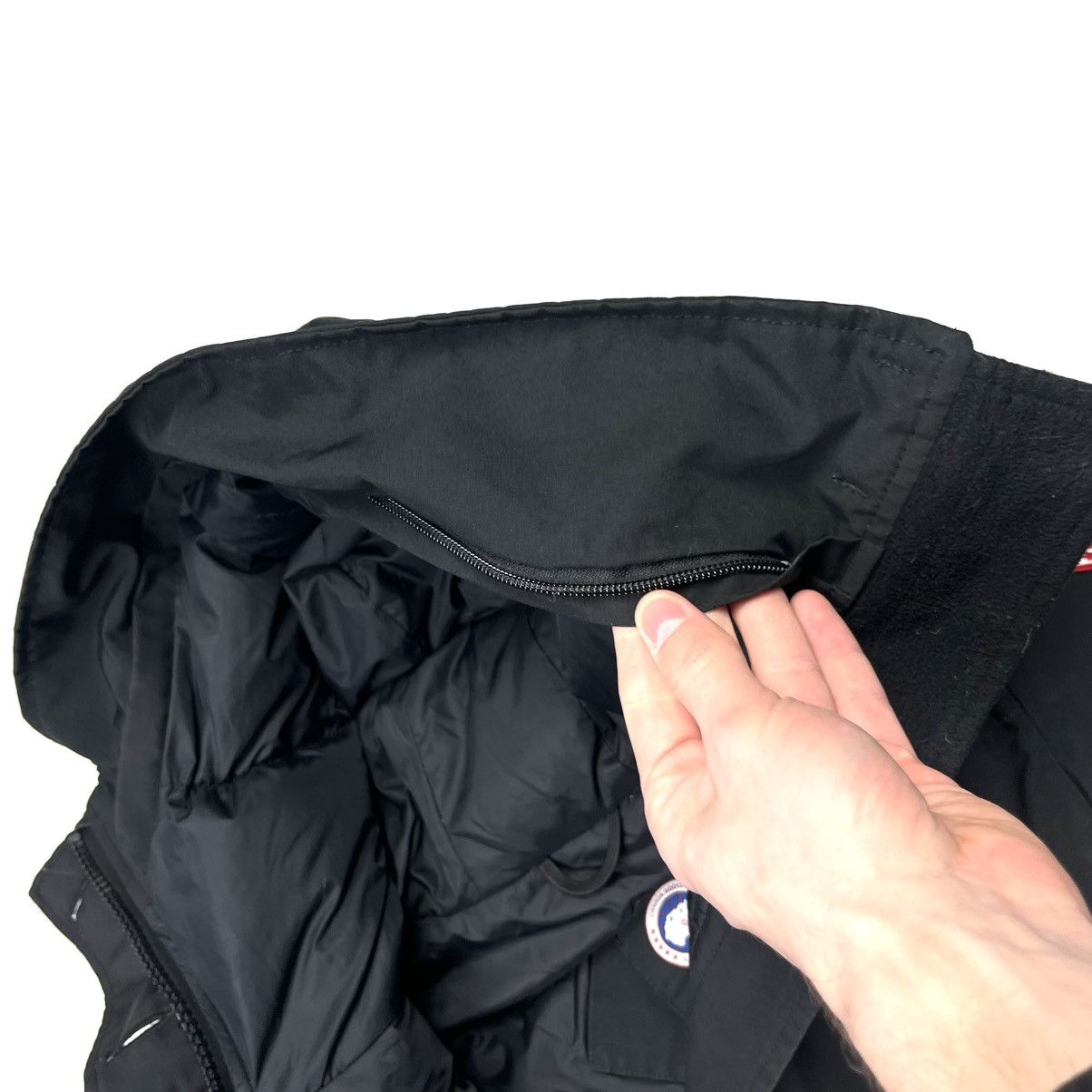 Canada Goose × Vintage Canada Goose Parka Down Jacket Expedition Black Size M / US 6-8 / IT 42-44 - 11 Thumbnail