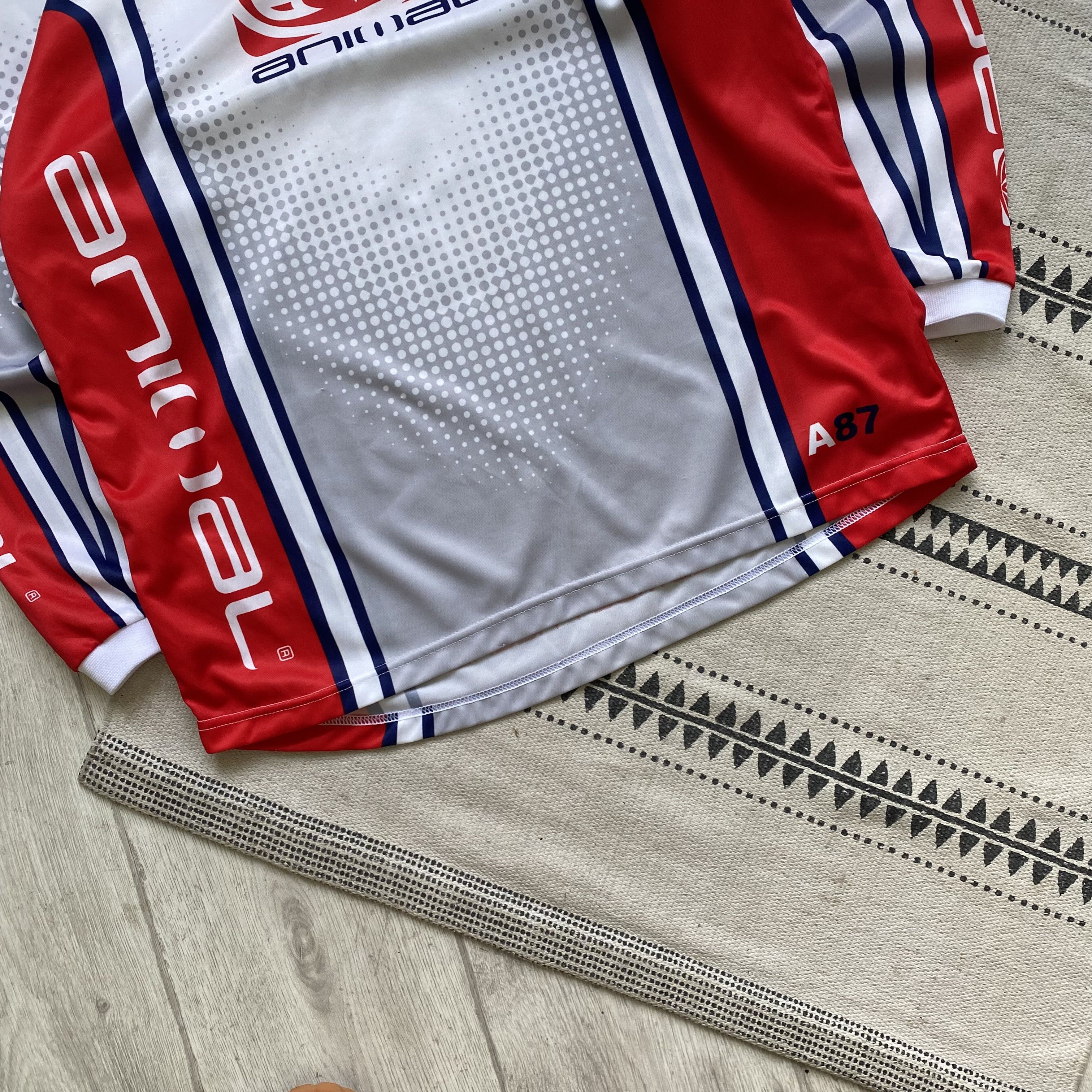 Alpinestars 🏎️ Motocross Vintage Mitsubishi Racing jersey longsleeve Size US L / EU 52-54 / 3 - 3 Thumbnail