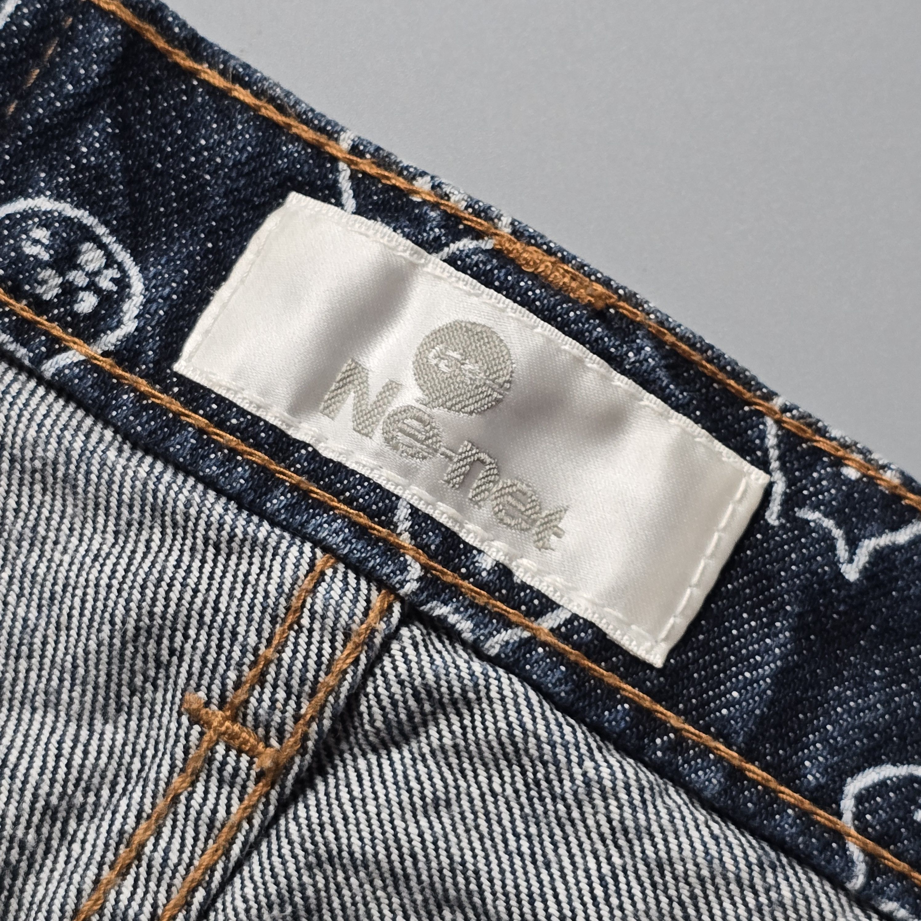 Issey Miyake × Ne-Net Ne-net - Nya-Cat Printed Denim Size US 28 / EU 44 - 7 Thumbnail