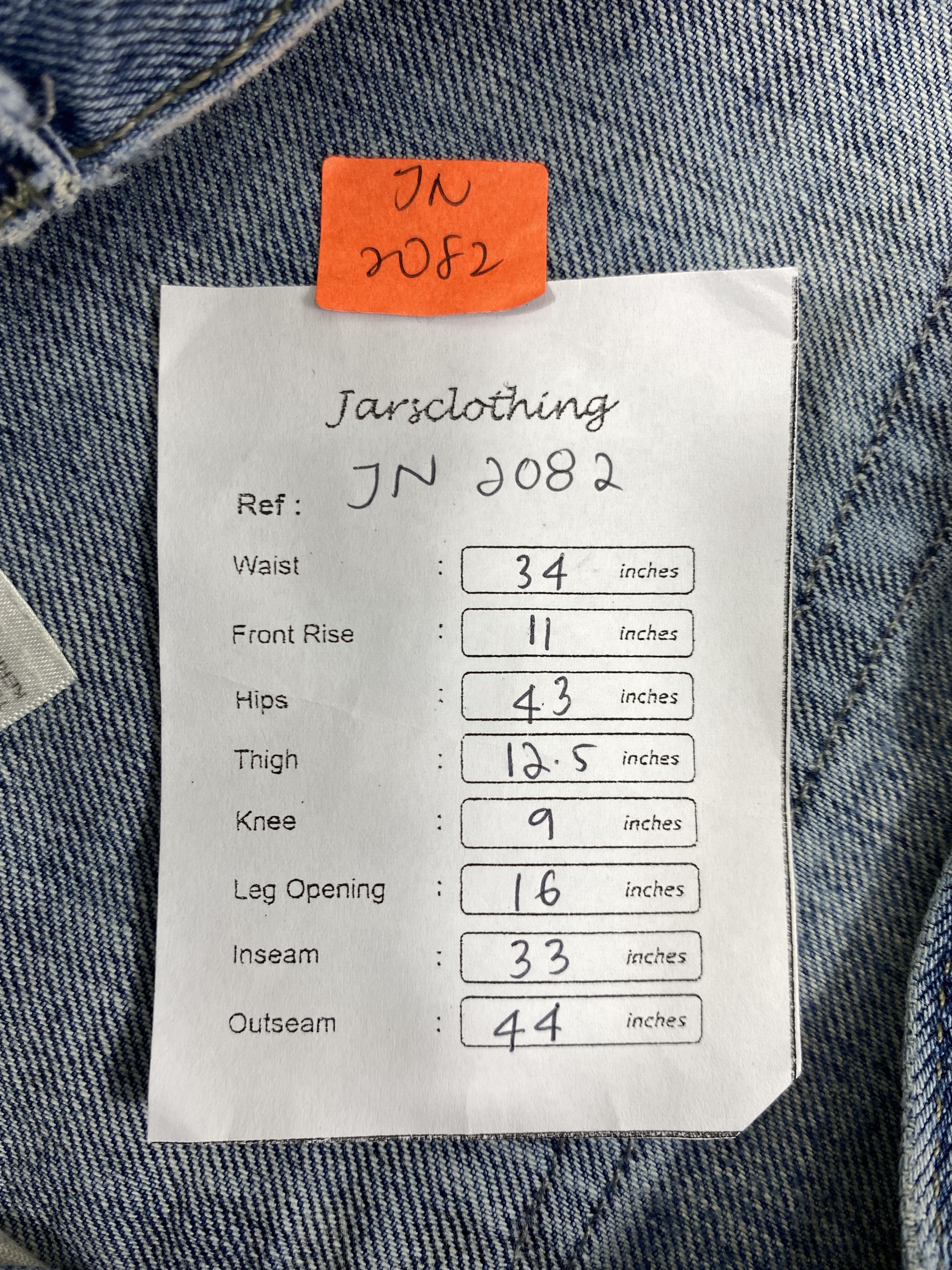 Levi's Distressed Light Wash Vintage Levi's 514 34x33 Denim -JN2082 Size US 34 / EU 50 - 8 Thumbnail