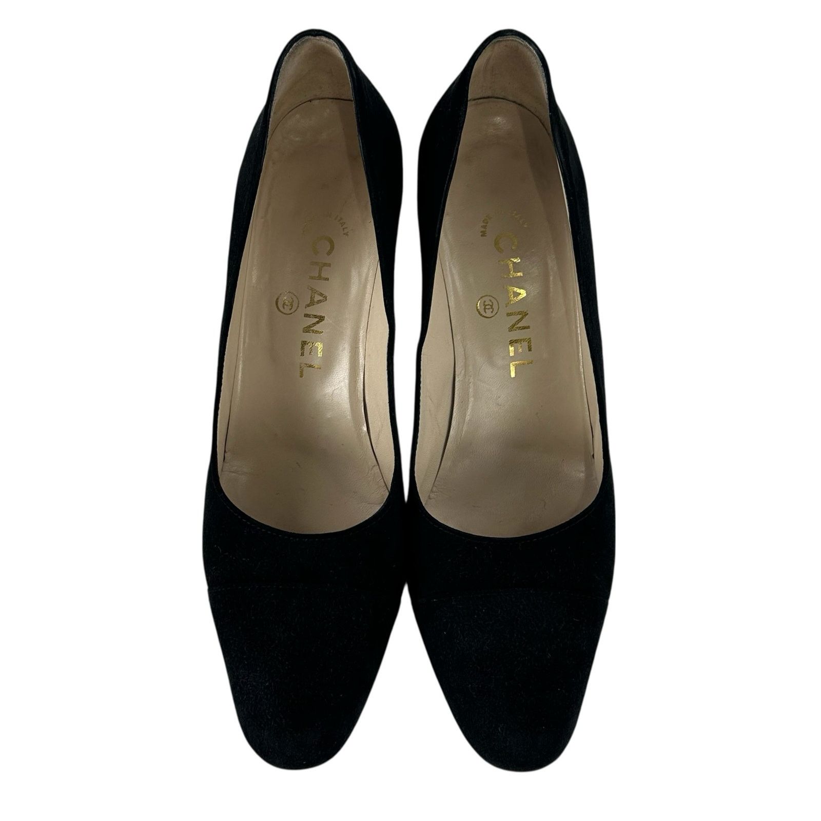 Chanel Chanel Suede Heels Size US 7.5 / IT 37.5 - 6 Thumbnail